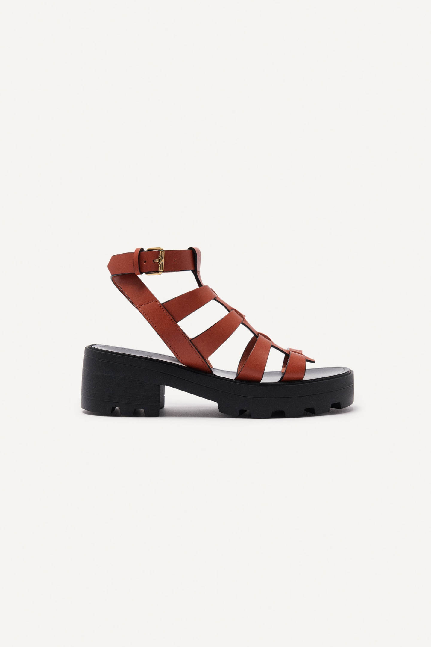 BA&SH Sandals Cognac Maat: 39 | Sandalen Outlet | Dames | Bruin