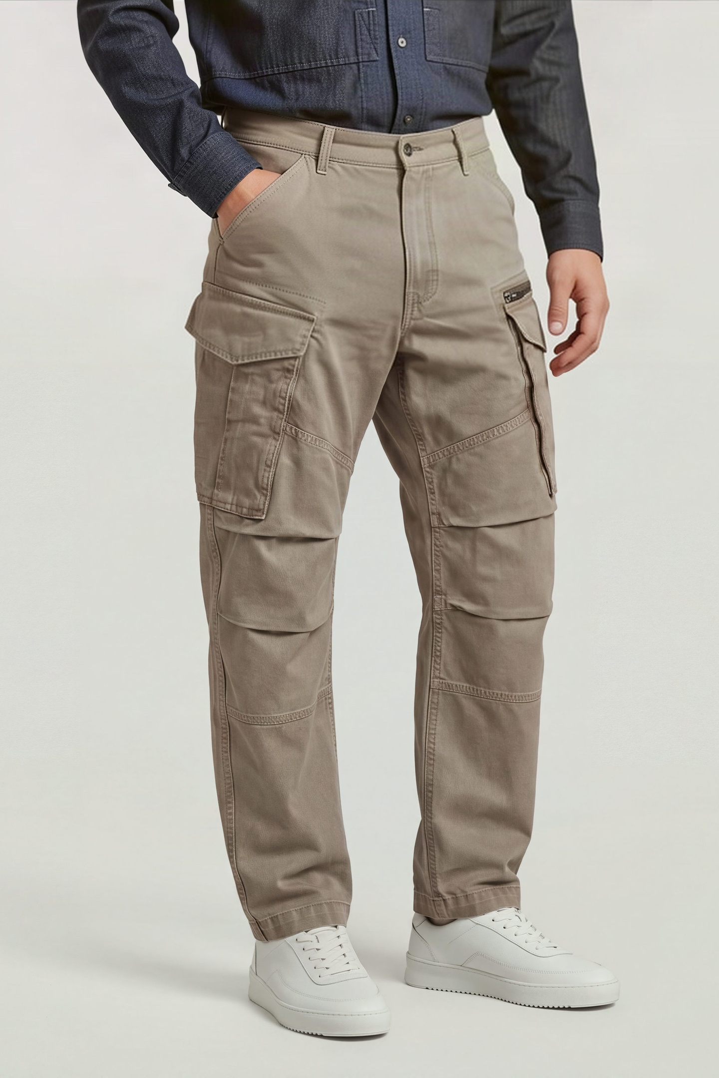 G-Star Rovic 3d Loose Denim Brown Taille: W33L30 | Jeans relaxed fit Outlet | Homme | Bleu