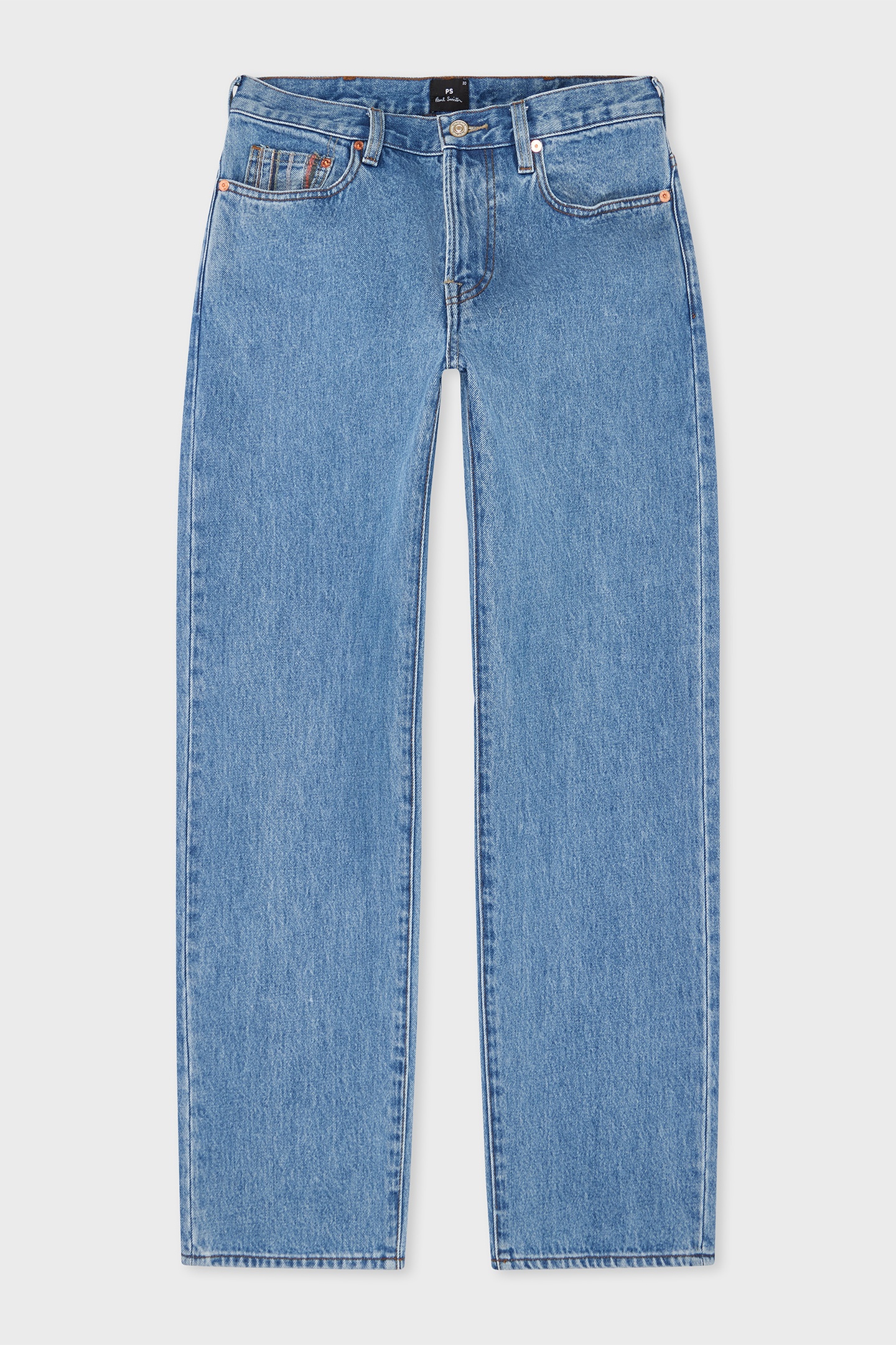 Paul Smith Mens Standard Fit Jean Blue Maat: W36 | Straight Jeans Outlet | Heren | Blauw