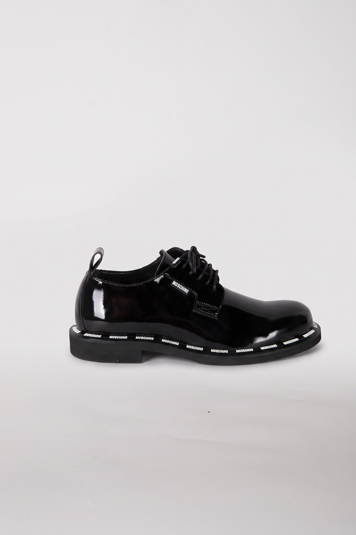 Moschino Shoes Black Maat: 41 | Veterschoenen Outlet | Heren | Zwart