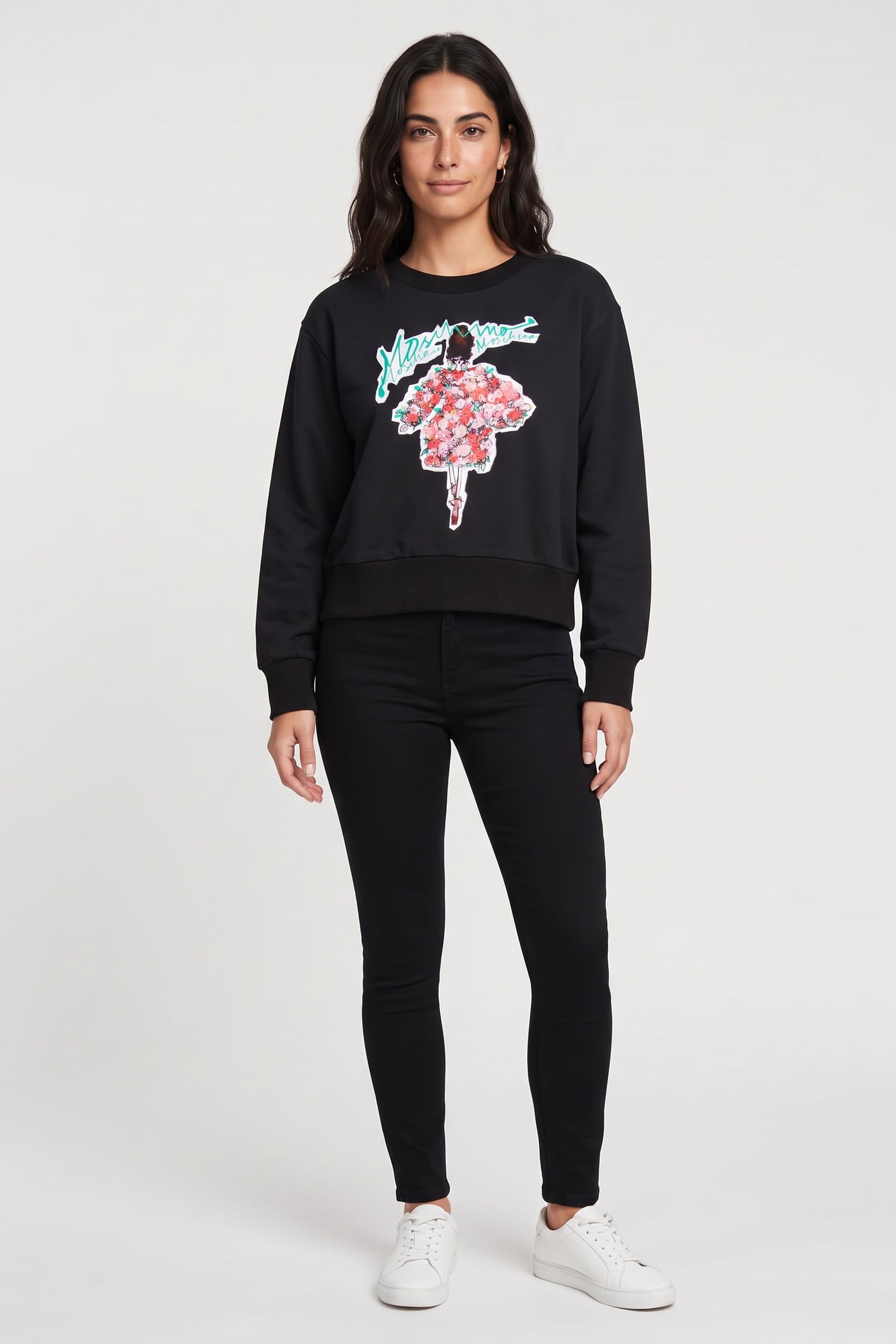 Moschino Fleecewear Black Maat: 38 | Sweaters Outlet | Dames | Zwart