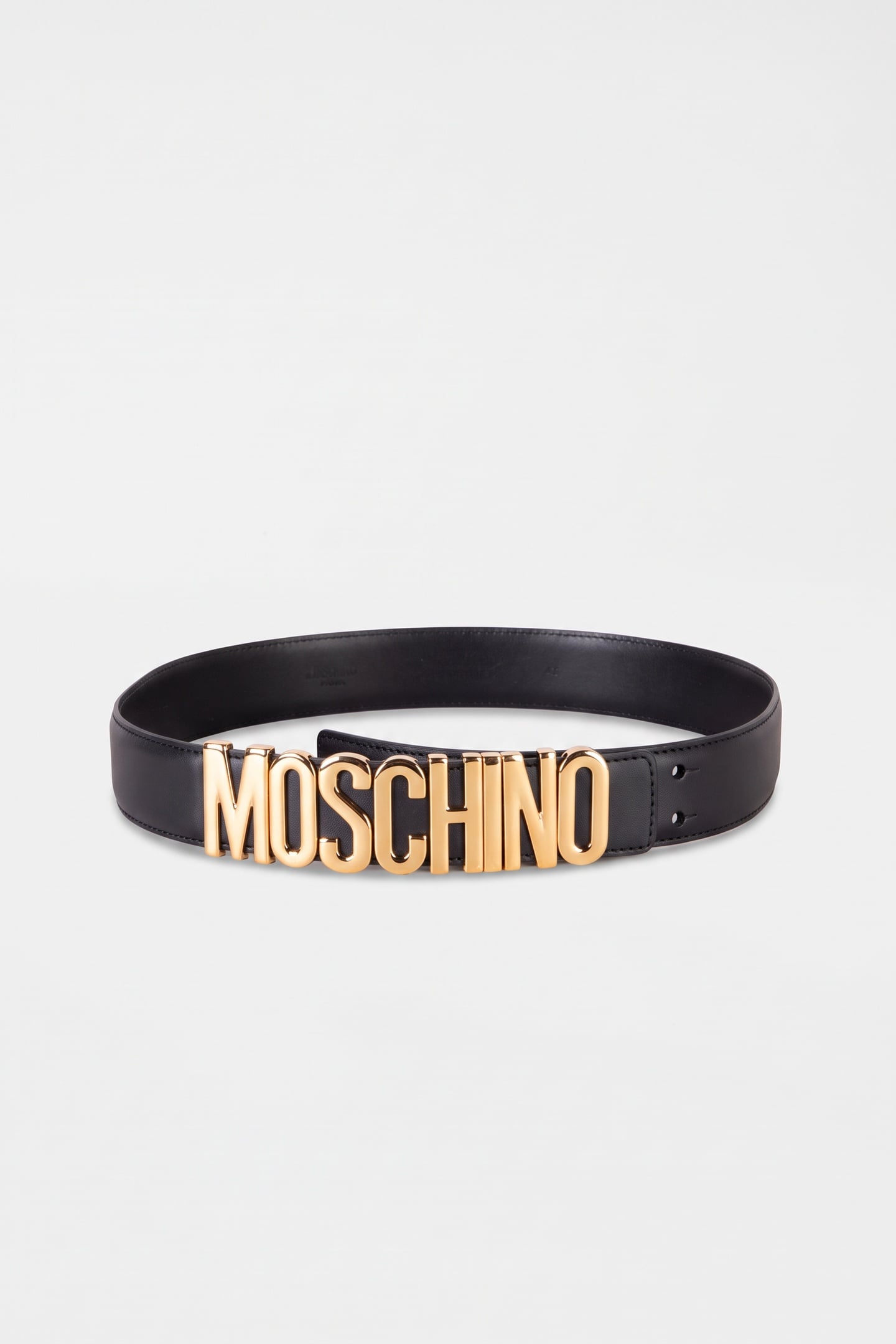 Moschino Belt Black Taille: 40 | Ceintures Outlet | Femme | Le Noir