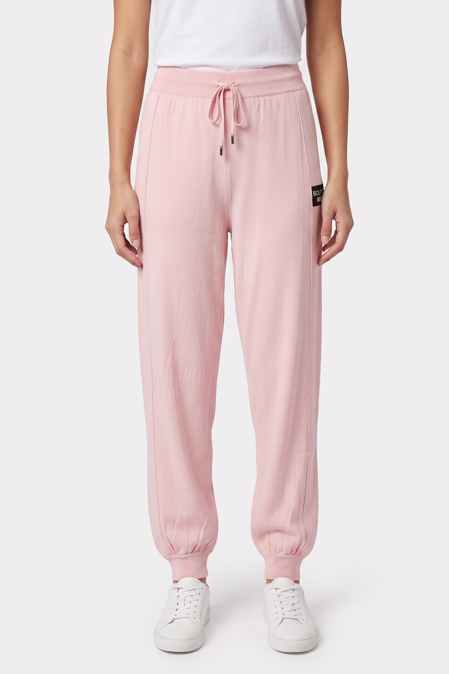 Moschino Knitted Trousers Pink Maat: 40 | Joggingbroeken Outlet | Dames | Roze