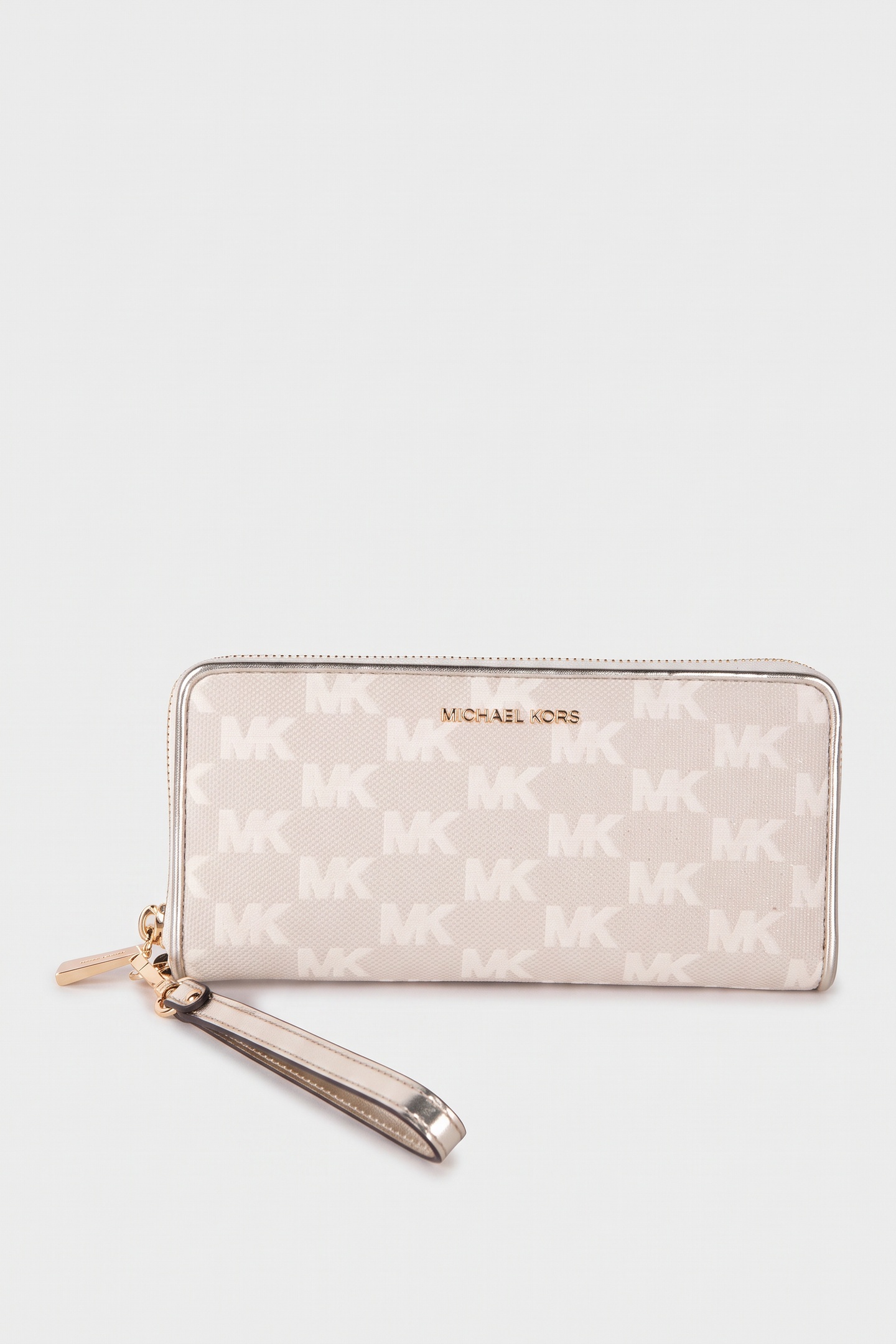 Michael Kors Travel Continental Pale Gold Maat: OS | Portemonnees Outlet | Dames | Goud