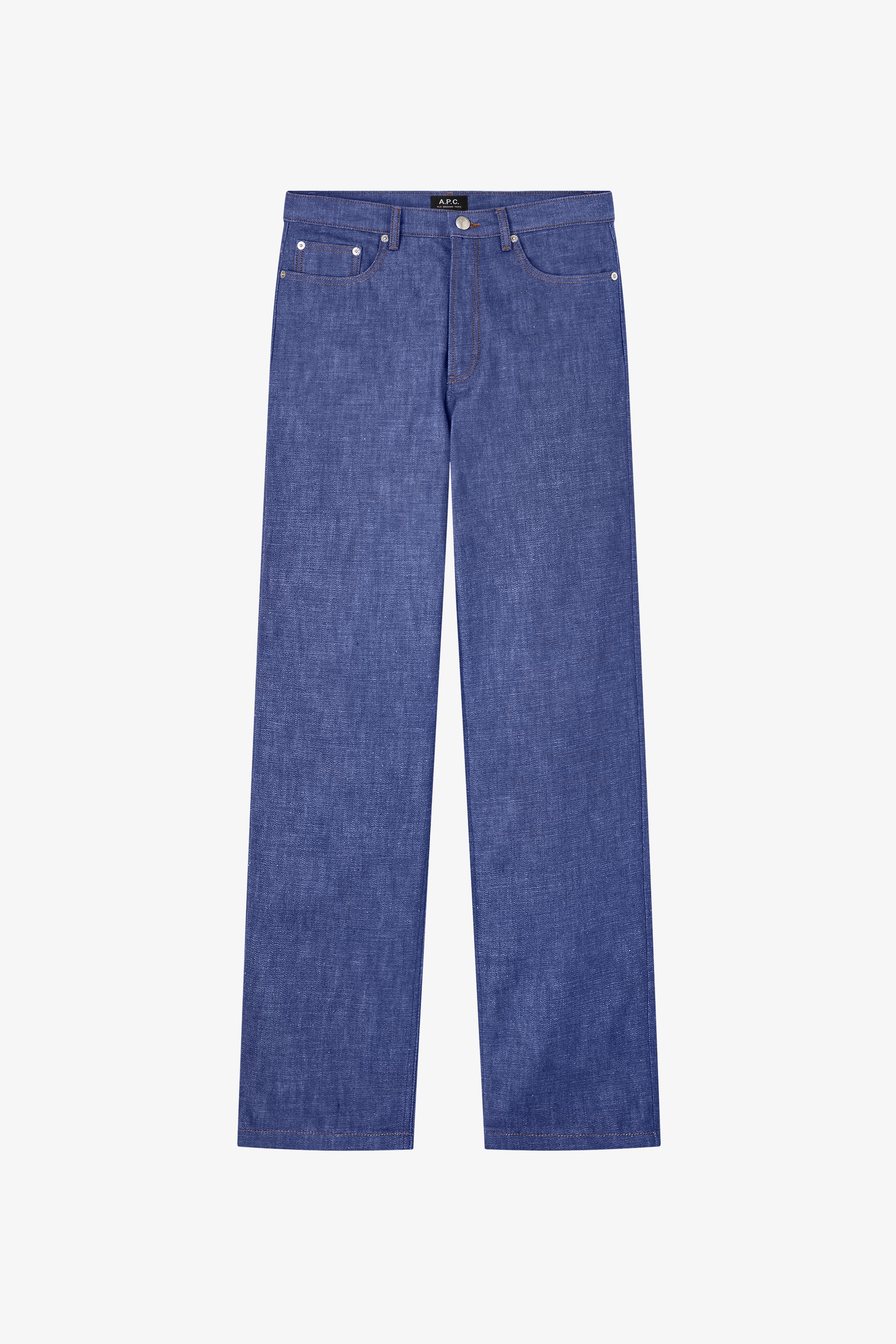 A.P.C. Unisex Jeans Martin Blue Maat: W27 | Straight Jeans Outlet | Unisex | Blauw
