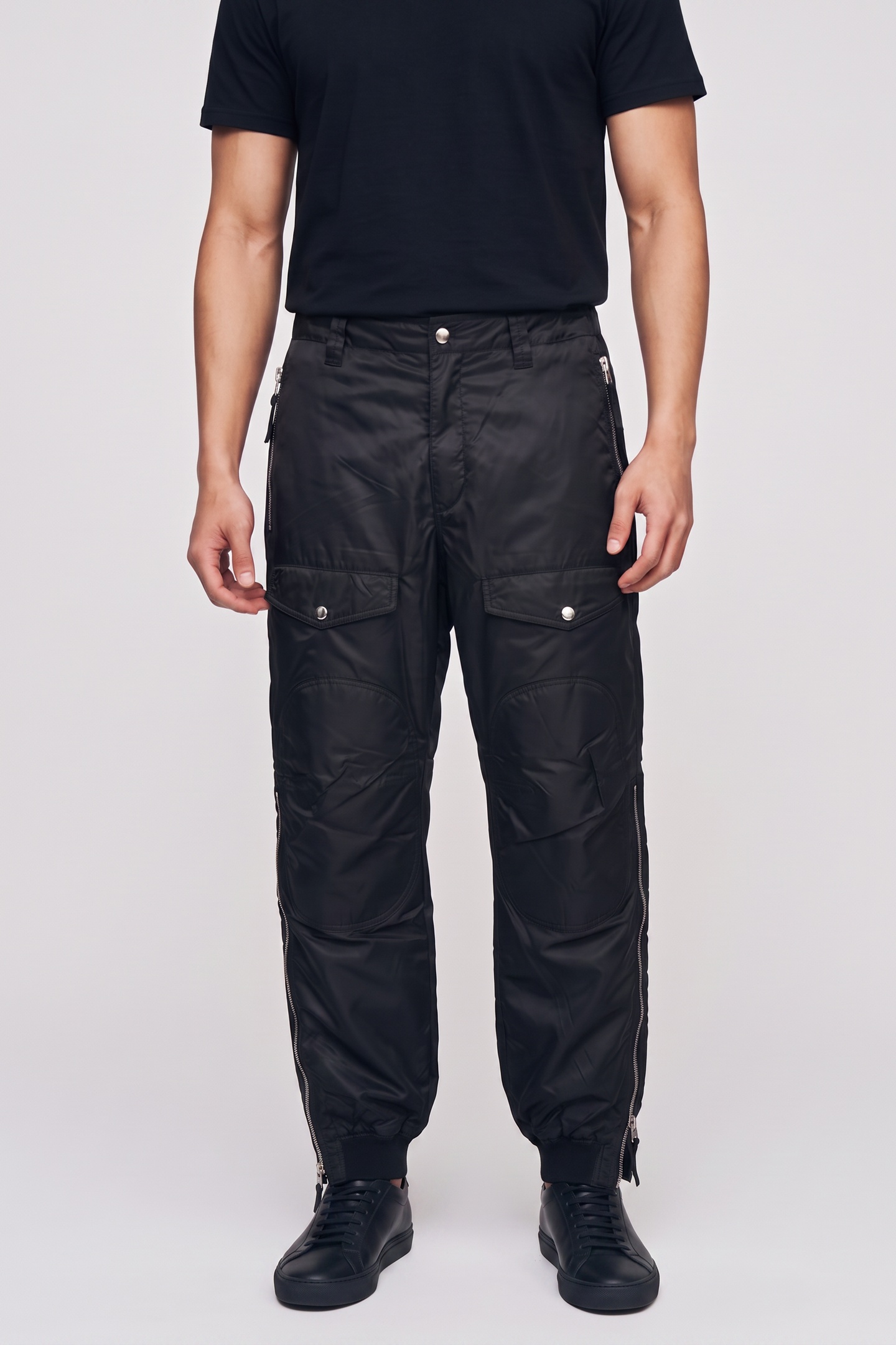Moschino Trousers Black Taille: 48 | Pantalons Cargo Outlet | Homme | Le Noir
