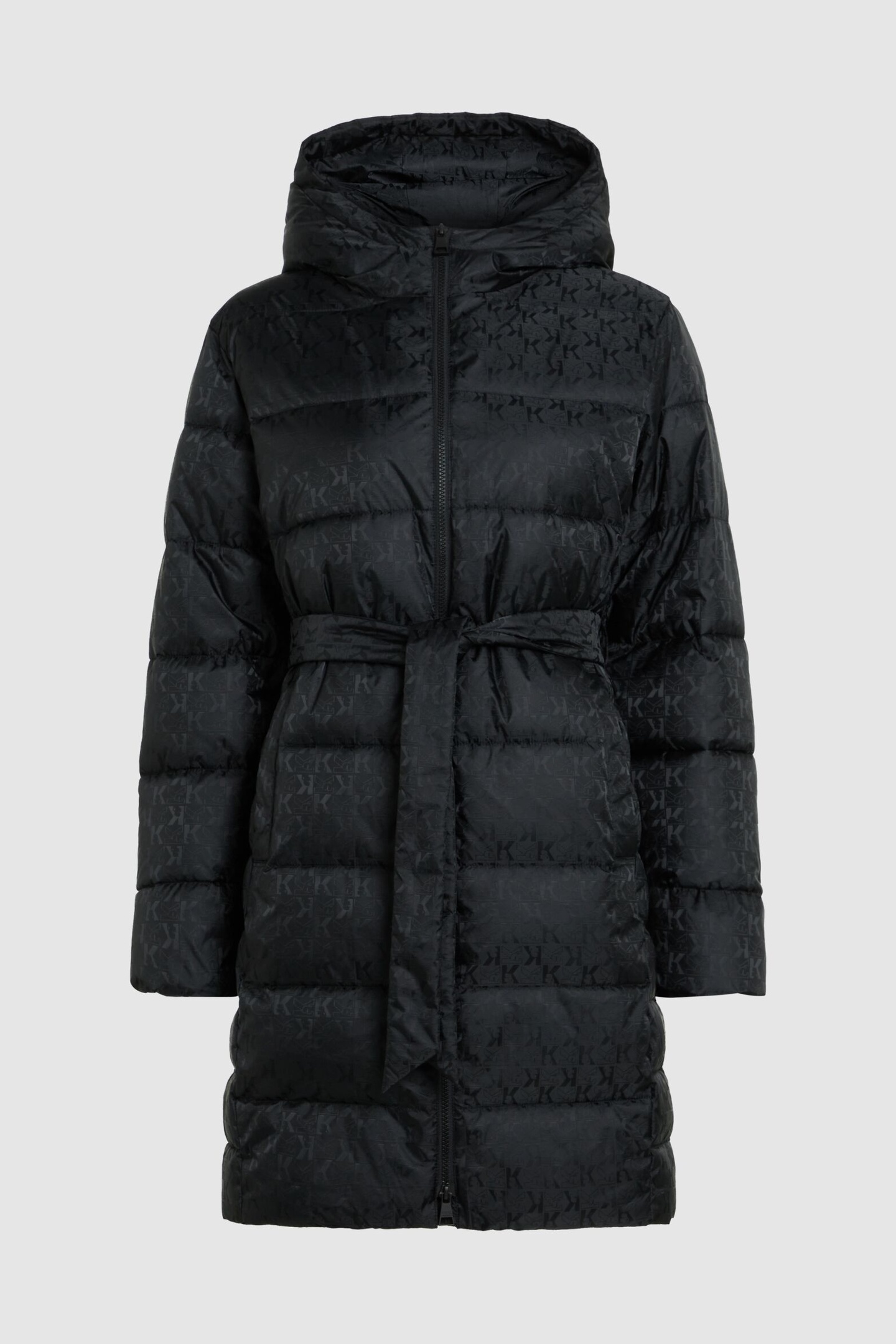Karl Lagerfeld Jacquard Puffer Black Taglia: S | Giacche invernali Outlet | Donna | Nero