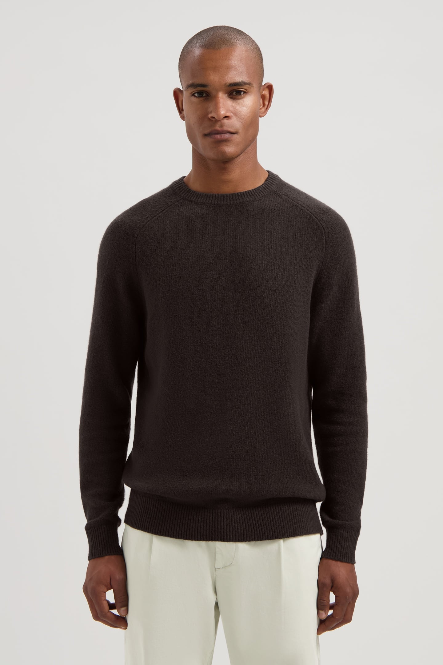 Dstrezzed Ds_yvain Crewneck Dk. Brown Taglia: XL | Maglioni a maglia Outlet | Uomo | Marrone