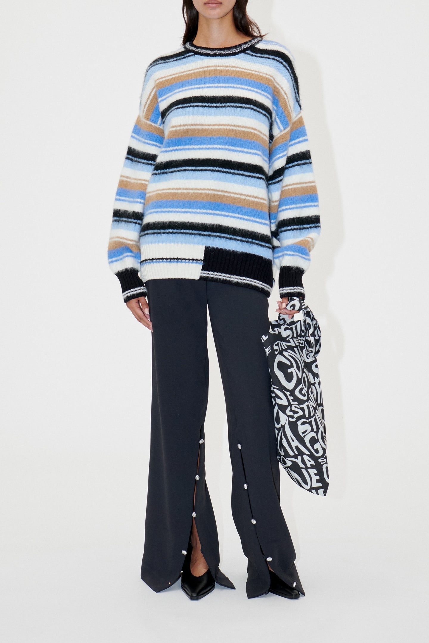 Stine Goya Shea Jumper Classic Stripe Größe: XXS | Pullover Outlet | Damen
