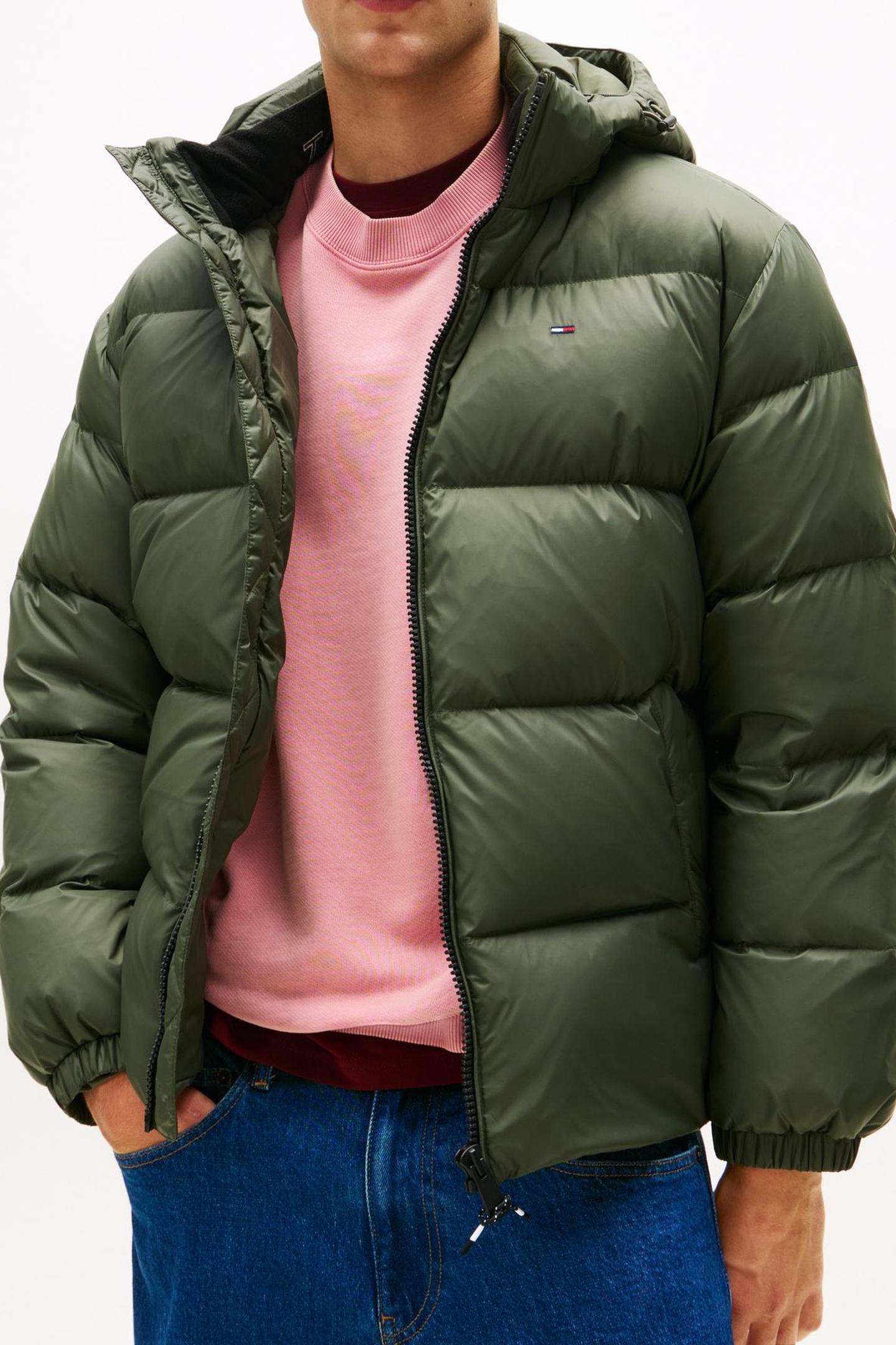 Tommy Hilfiger Tjm Essential Down Jacket Pewter Green Taglia: XL | Giacche invernali Outlet | Uomo | Verde