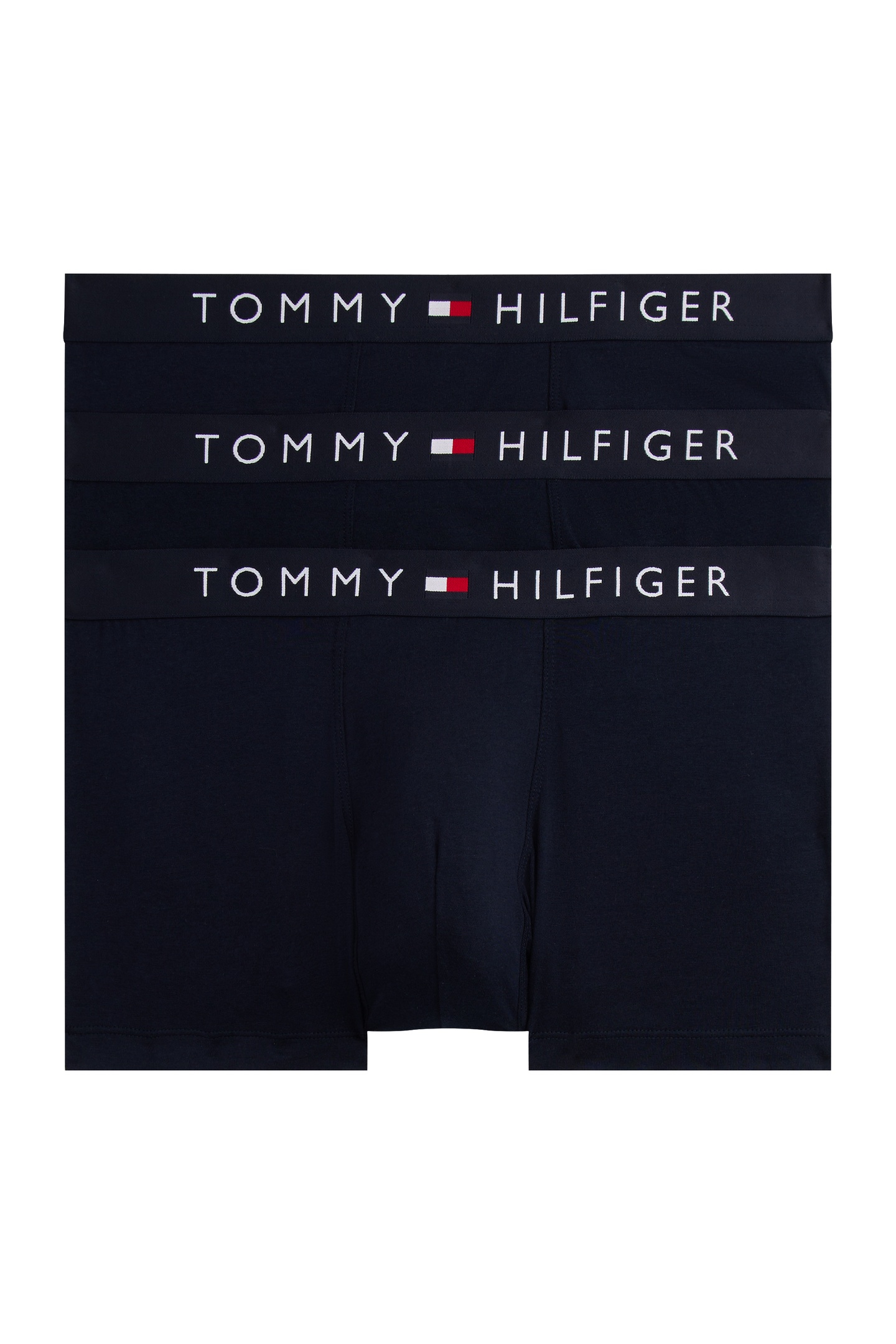 Tommy Hilfiger 3-pack Boxer Brief Waistband Desert Sky/desert Sky/desert Sk Maat: S | Onderbroeken Outlet | Heren | Blauw