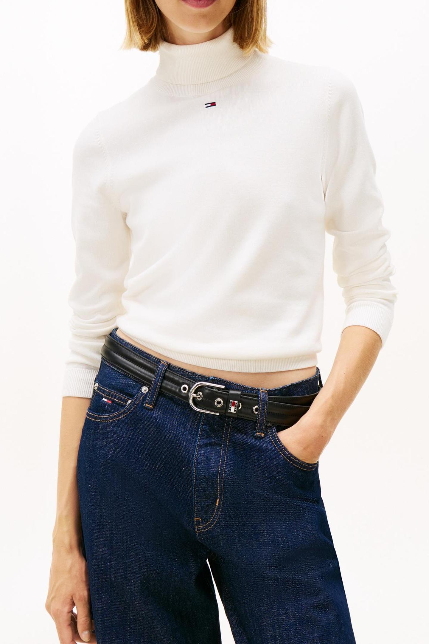 Tommy Hilfiger Tjw Essential Sweater Ancient White Taille: XS | Pulls Outlet | Femme | Blanche