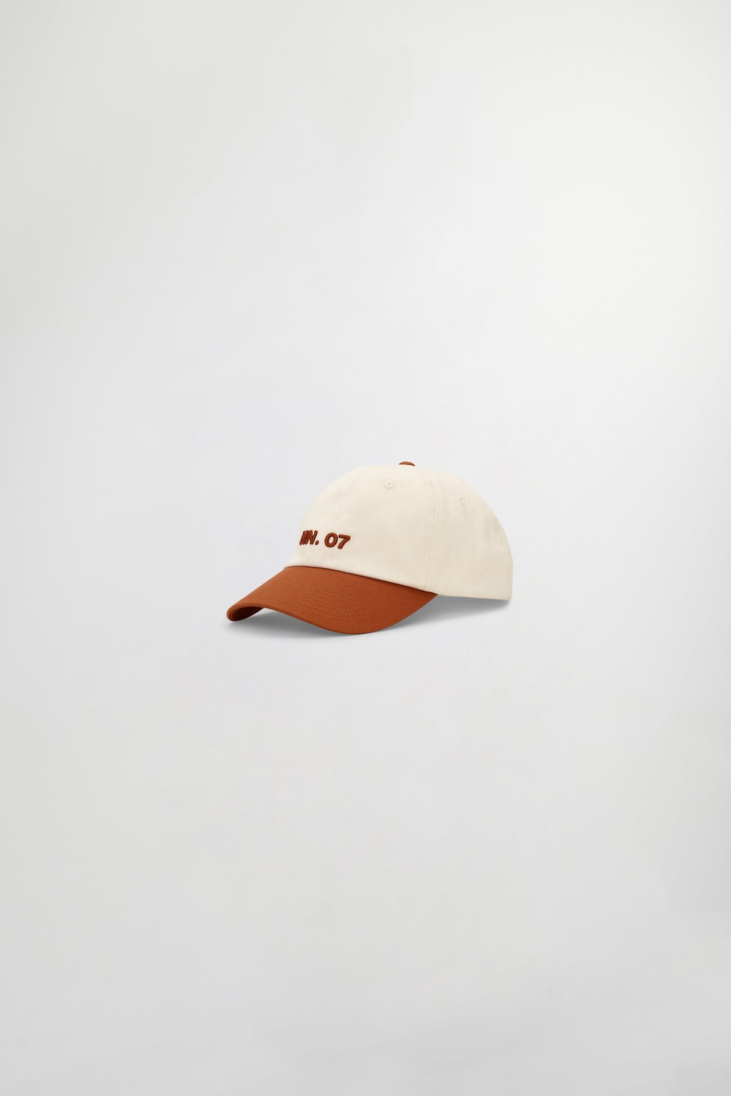 NN.07 Logo Cap 9041 Caramel Maat: OS | Petten Outlet | Heren | Ecru