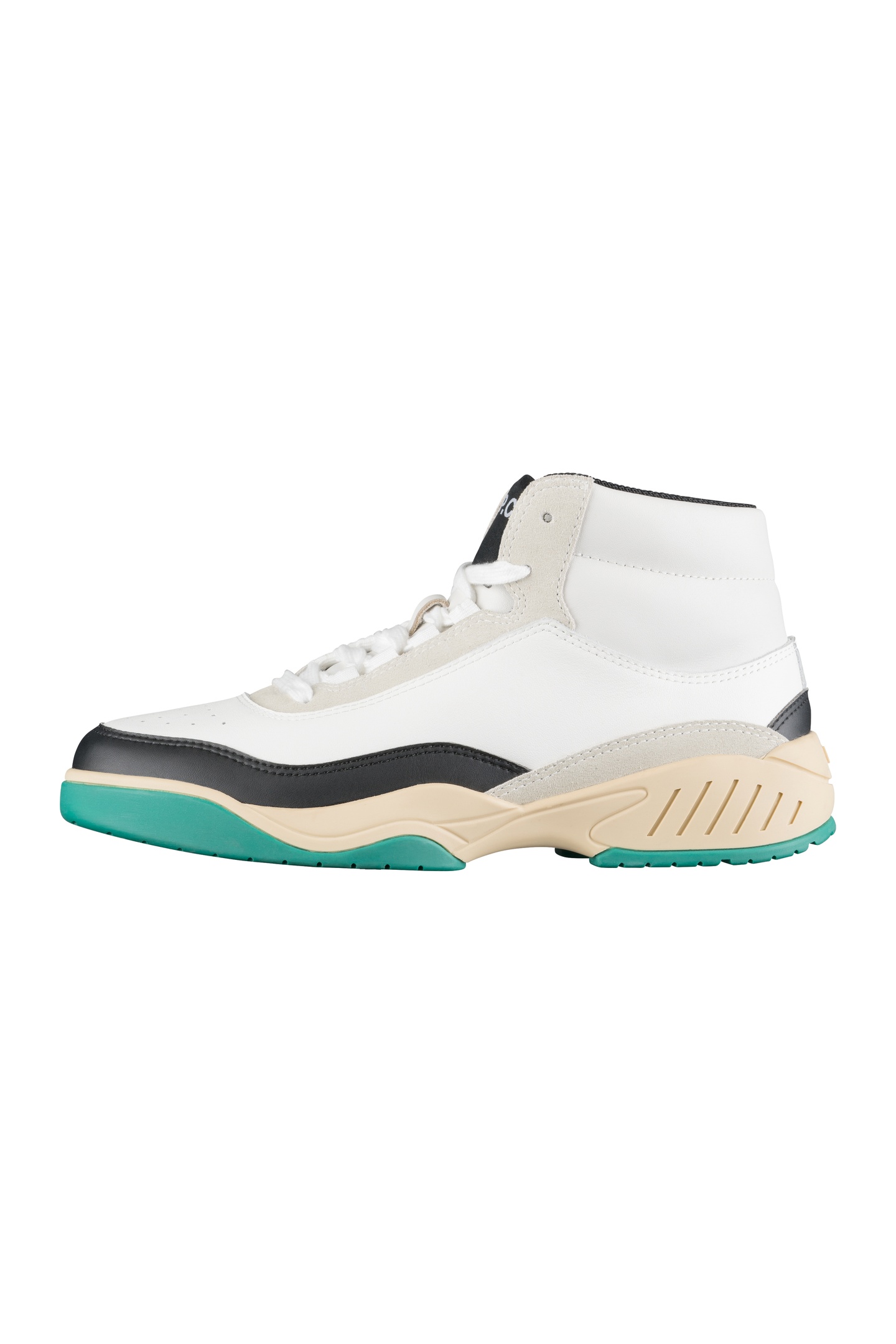 A.P.C. Unisex Andrea High Green Maat: 43 | Sneakers Outlet | Unisex | Wit