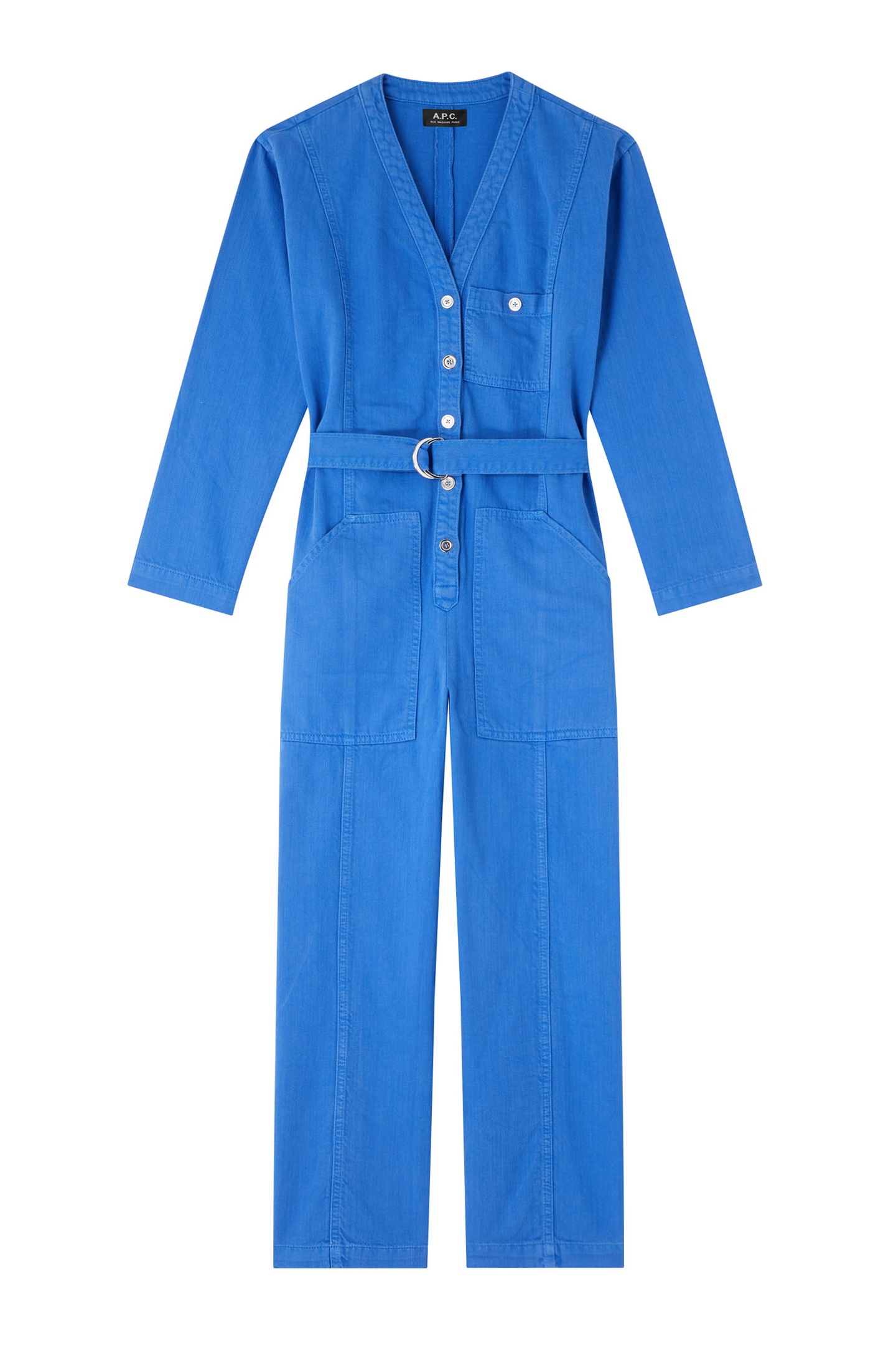 A.P.C. Jumpsuit Gaelle Blue Maat: 36 | Jumpsuits Outlet | Dames | Blauw