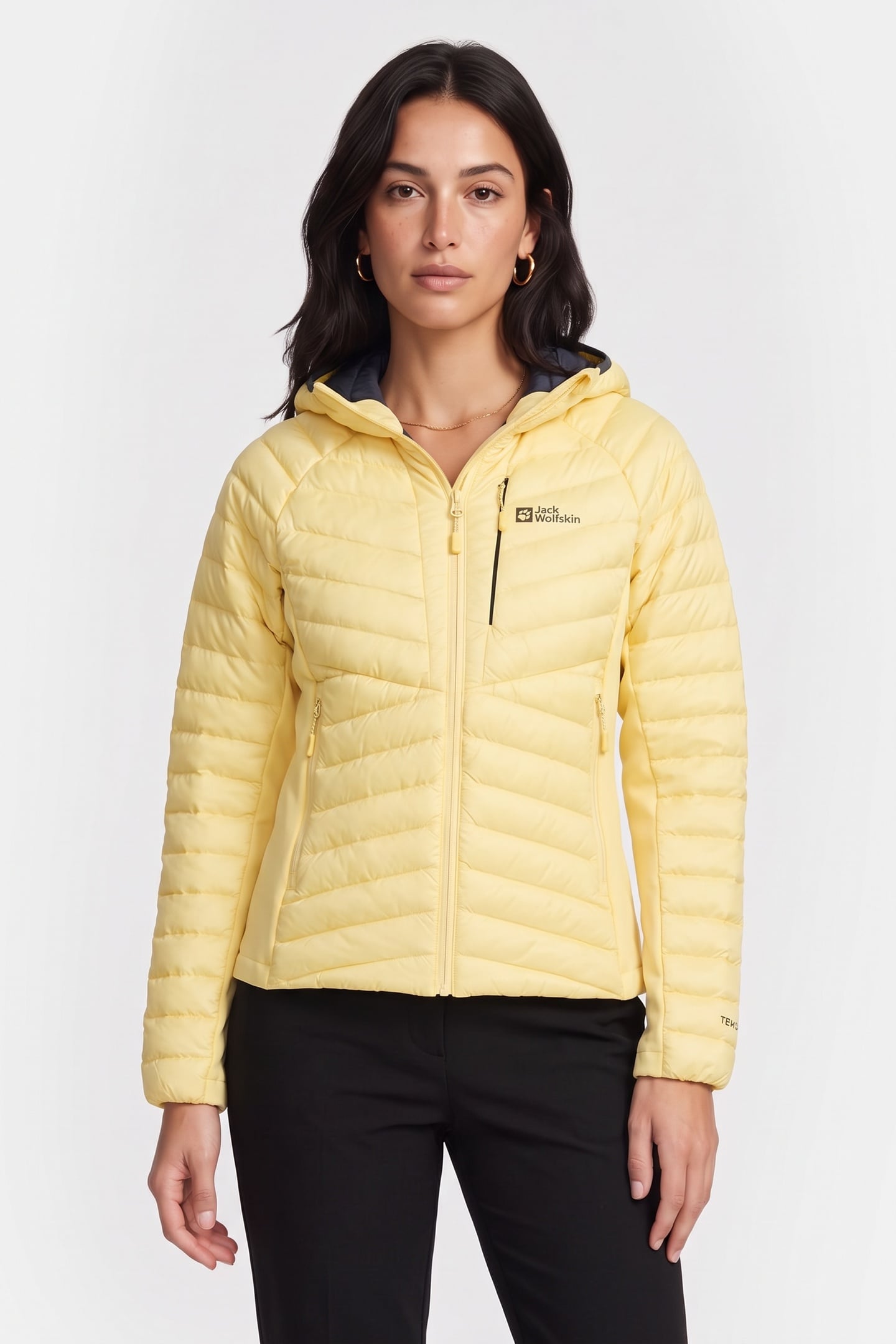 Jack Wolfskin Routeburn Pro Ins Jacket Lemon Ice Größe: S | Winterjacken Outlet | Damen