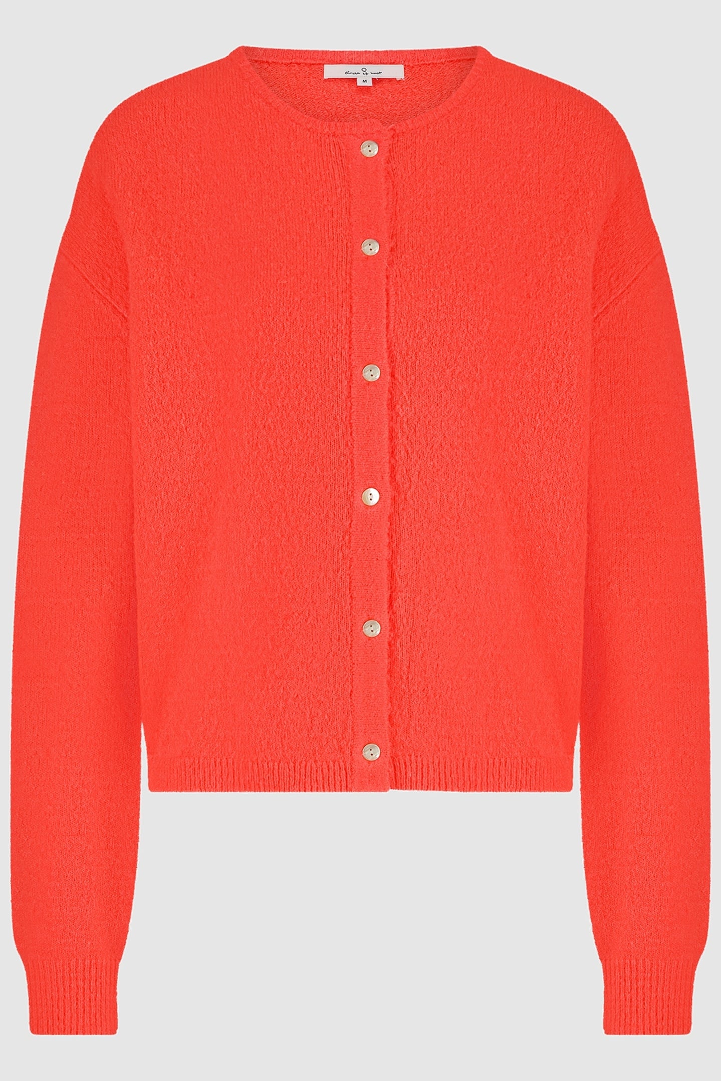 Circle of Trust Girls Bodi Cardigan Red Flame Size: 6Y | Sweaters & Cardigans Outlet | kids | Rood
