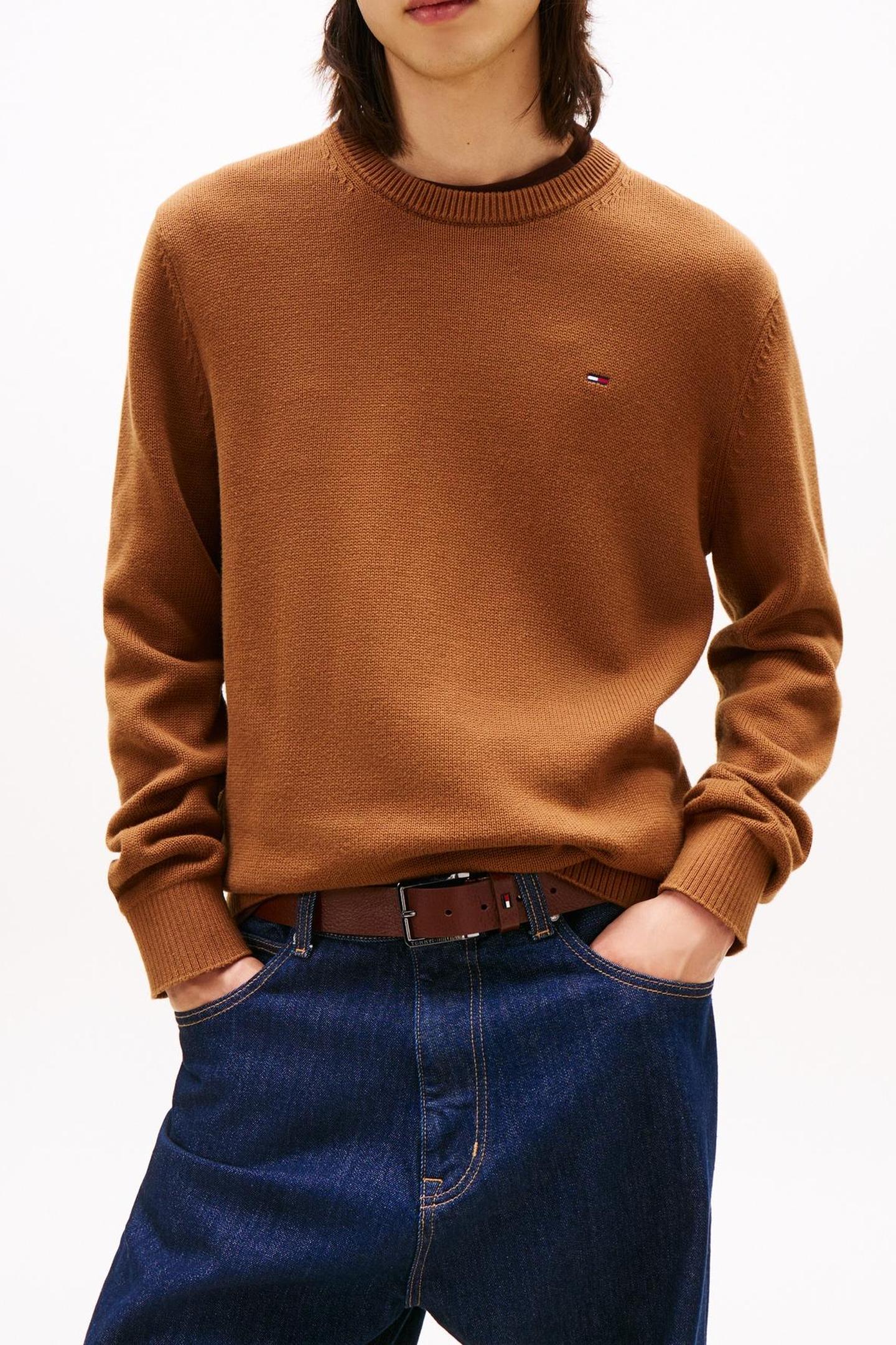 Tommy Hilfiger Tjm Slim Essential Sweater Coastal Taupe Taglia: XS | Maglioni a maglia Outlet | Uomo | Nero
