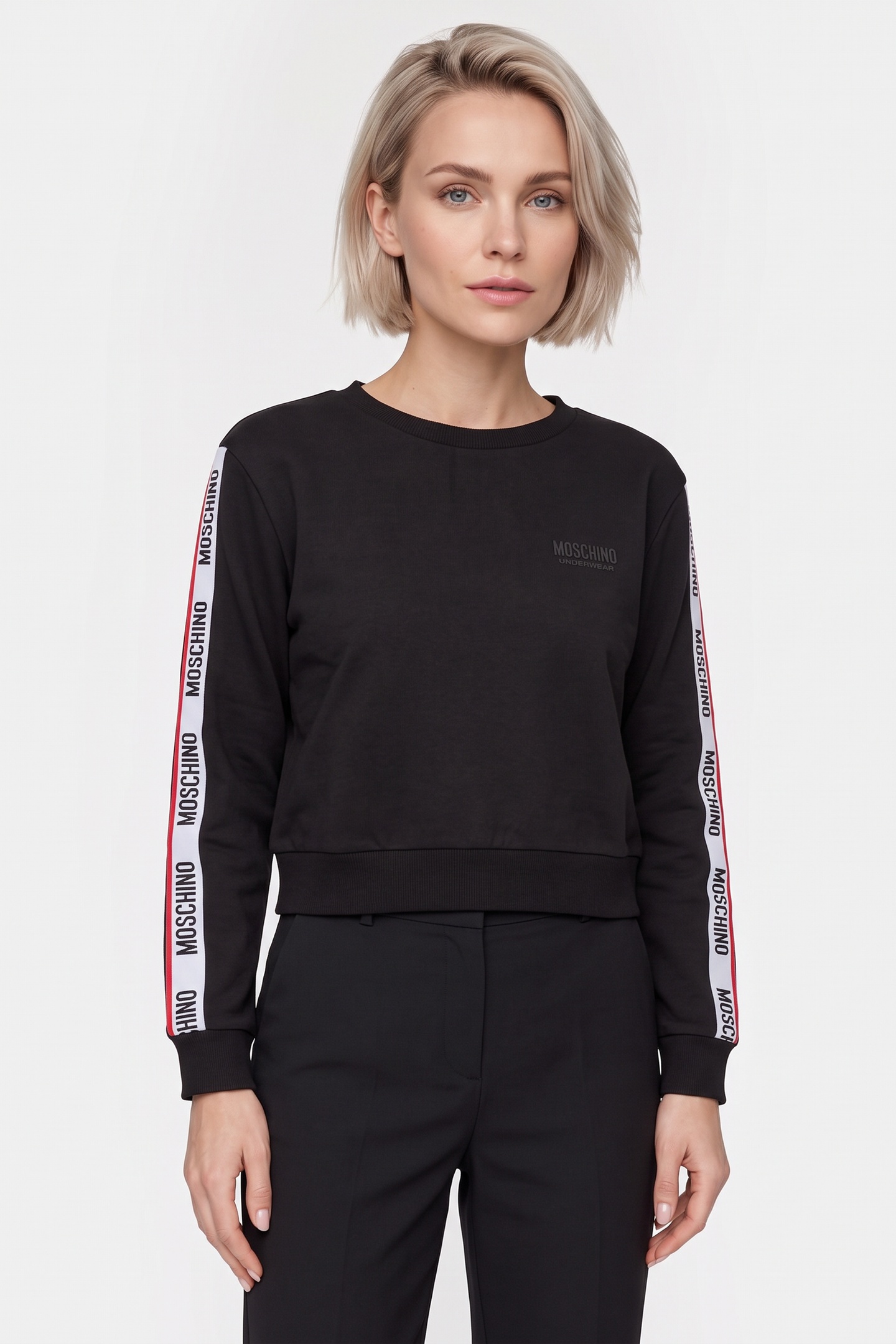 Moschino Fleecewear Black Maat: XL | Sweaters Outlet | Dames | Zwart
