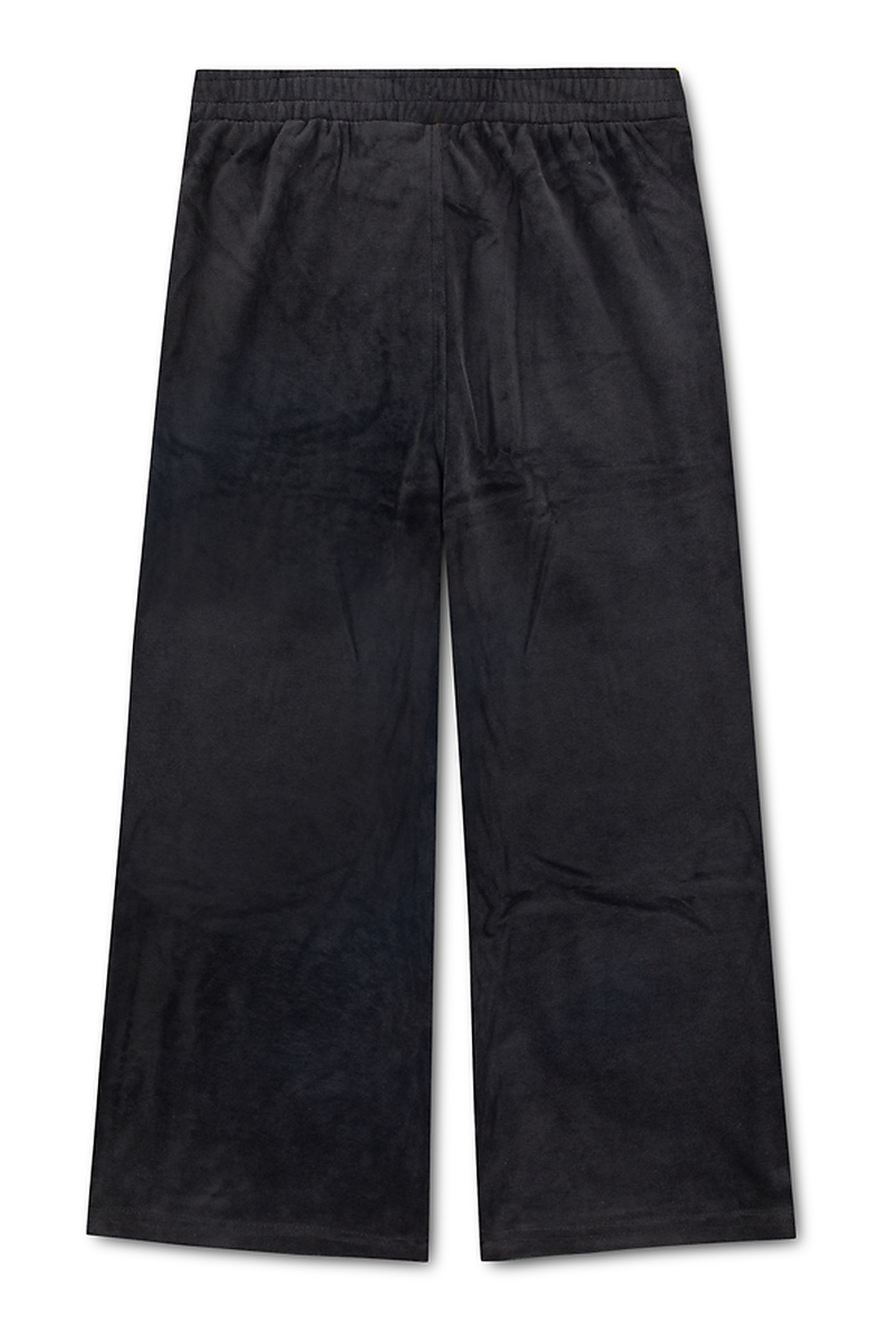 Levi's Girls Velour Wide Leg Pant Caviar Maat: 12Y | Broeken Outlet | kids | Zwart