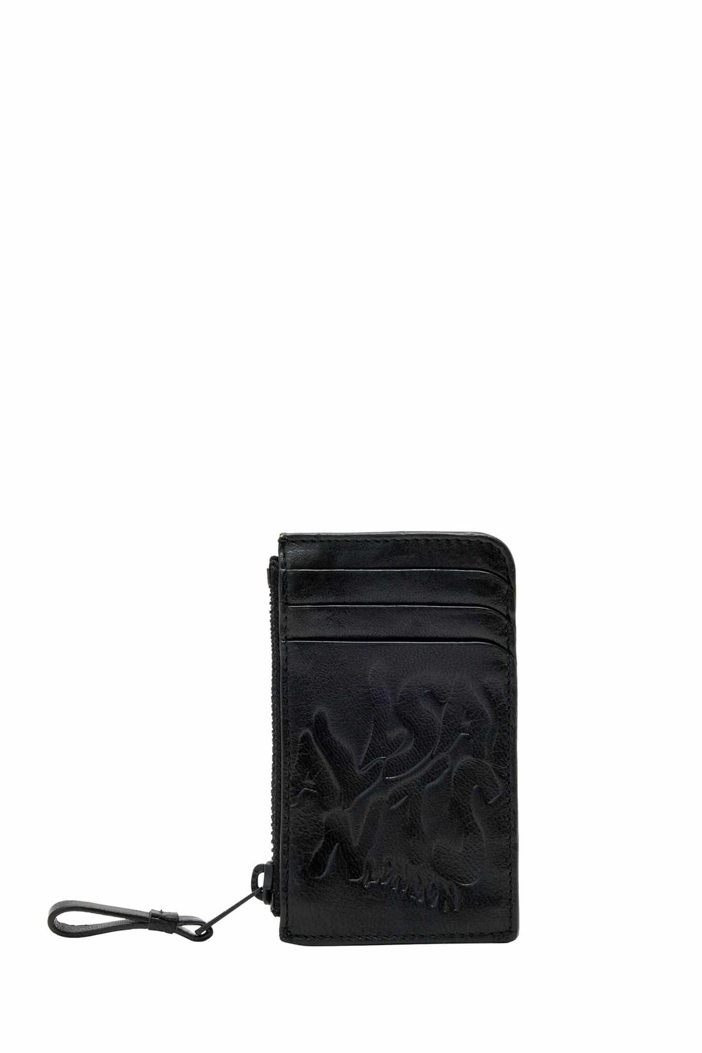 AllSaints Isamu Orlando Wallet Black Maat: OS | Portemonnees Outlet | Heren | Zwart