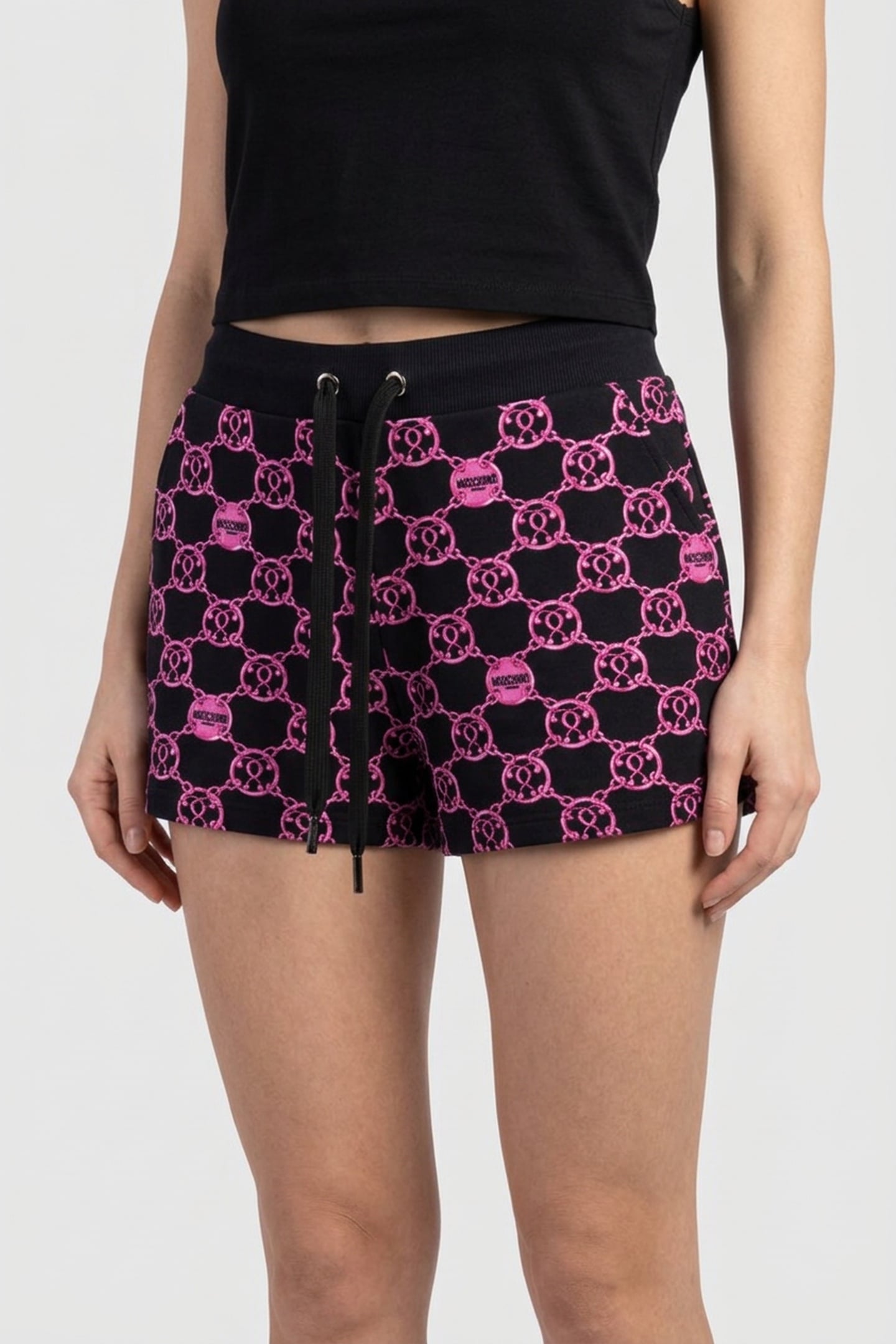 Moschino Shorts Pink Maat: S | Korte Broeken Outlet | Dames | Roze