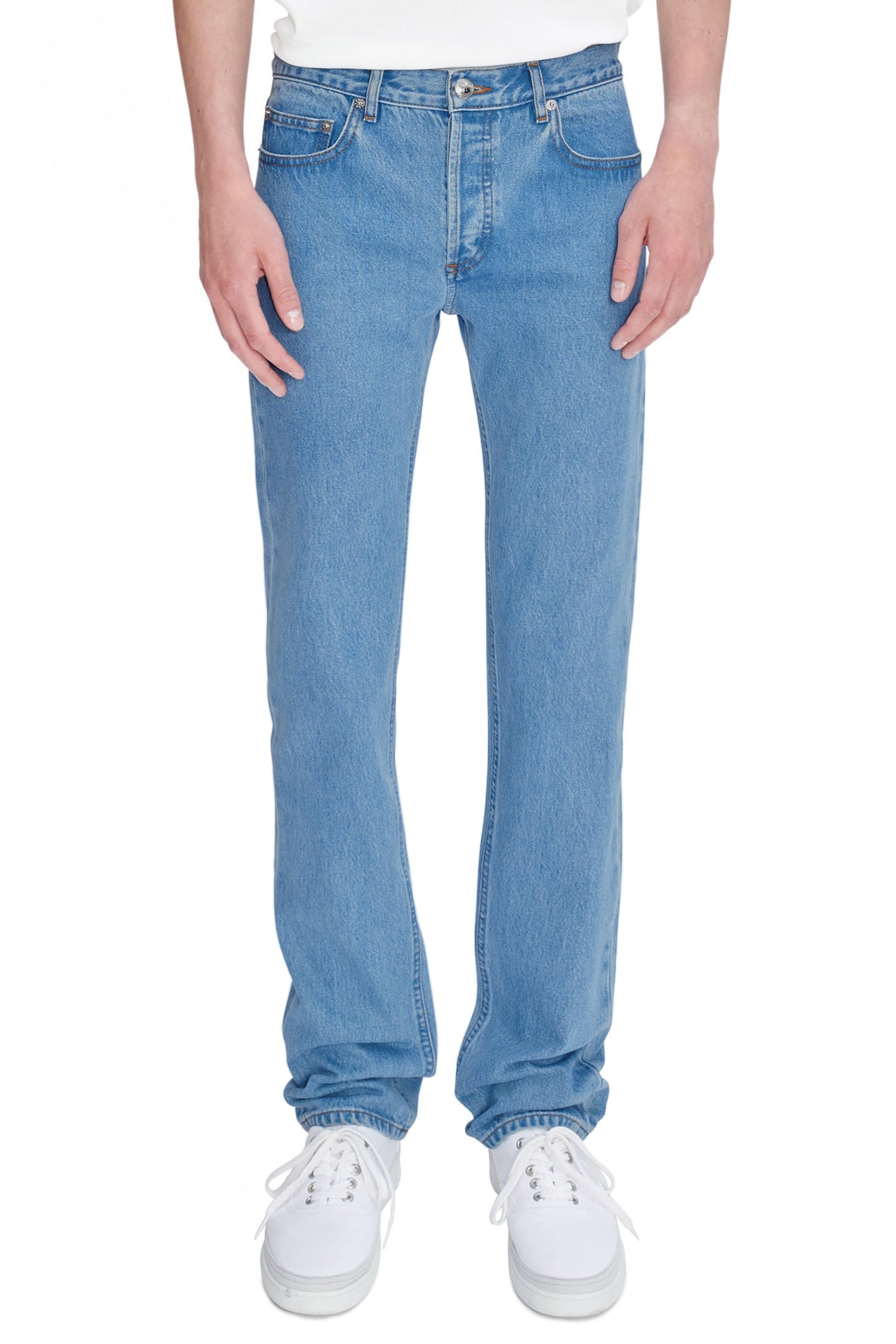 A.P.C. Unisex Small New Standard Light Blue Maat: W29 | Straight Jeans Outlet | Unisex | Blauw