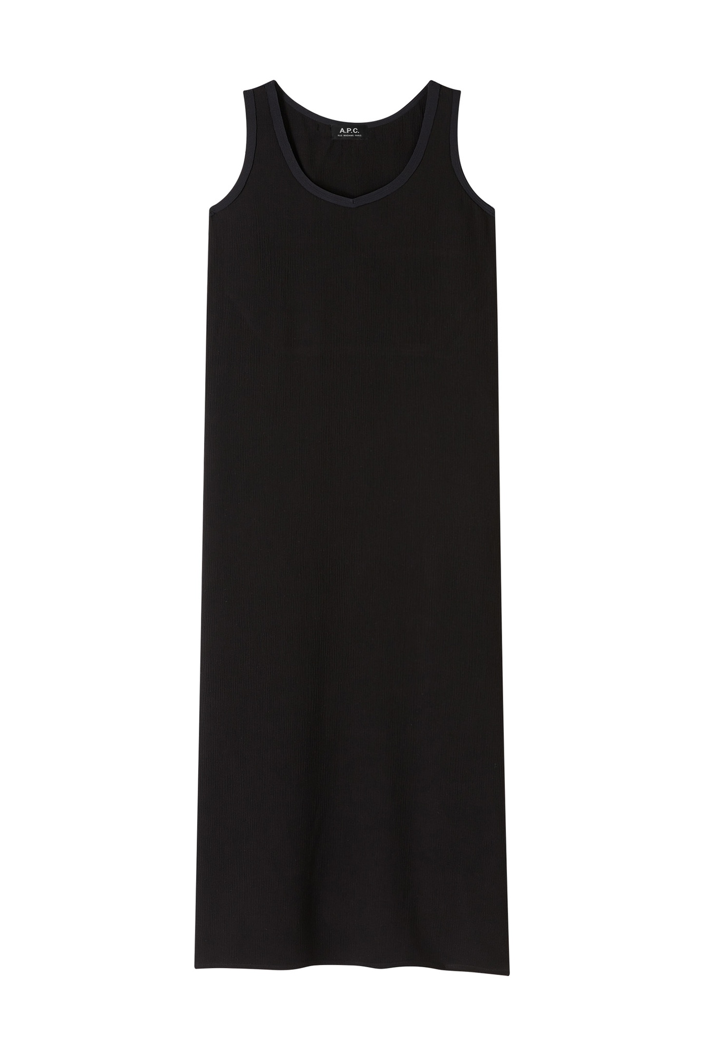 A.P.C. Dress Penny Black Maat: 36 | Midi Jurken Outlet | Dames | Zwart