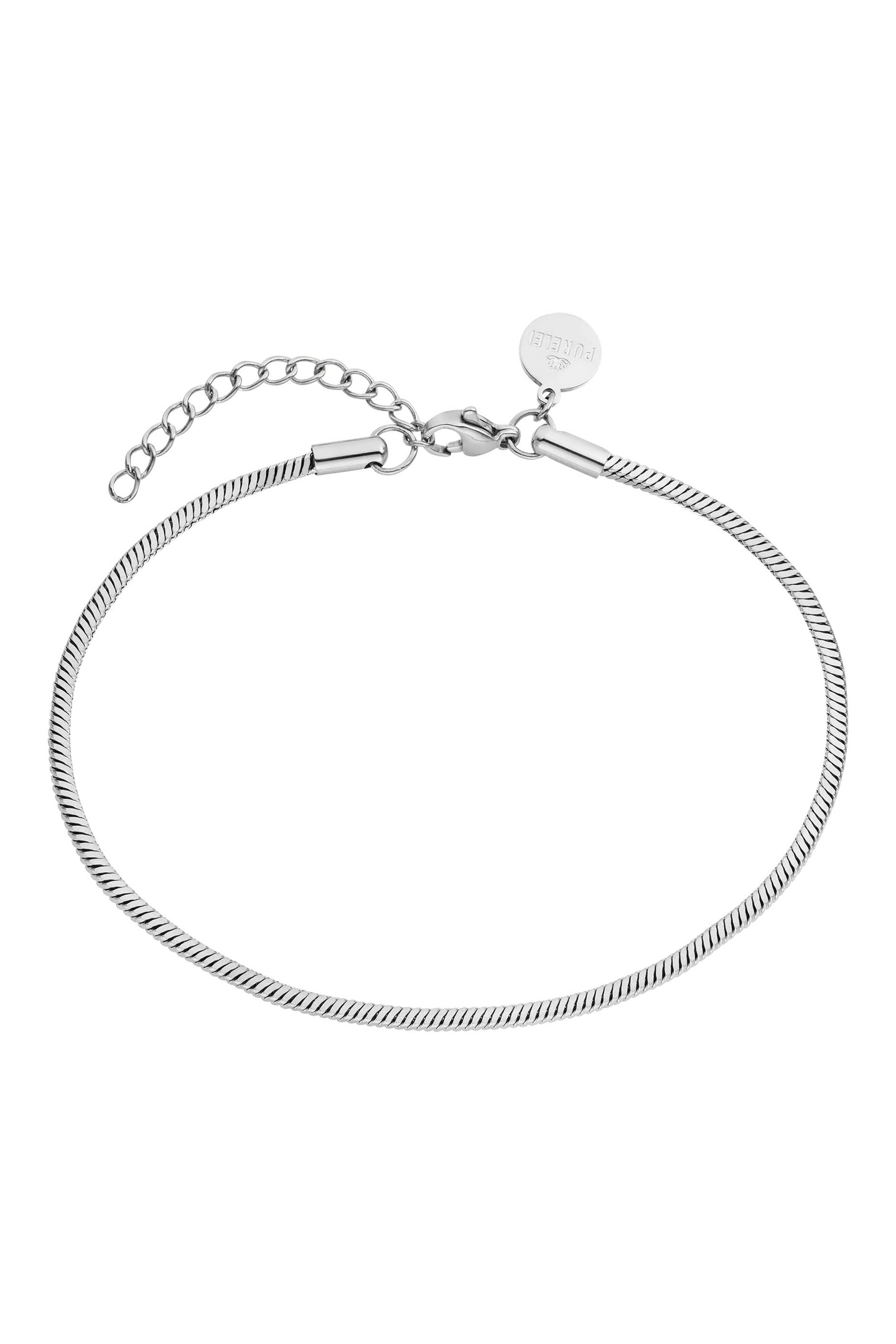 PURELEI Flare Fusskettchen Silver Maat: OS | Armbanden Outlet | Dames | Zilver