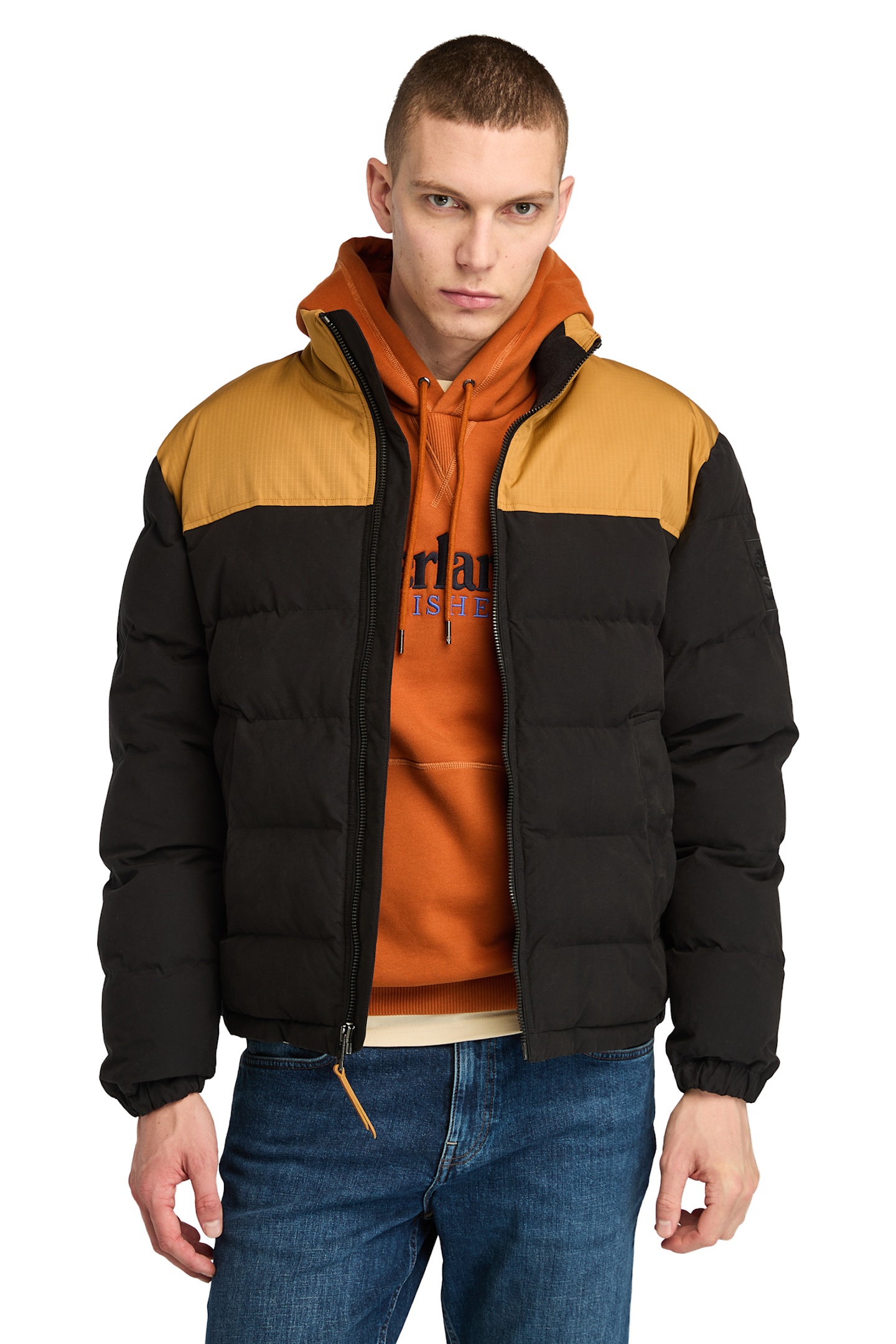 Timberland Welch Mountain Durable Water Repellent Puffer Jacket Wheat/b Maat: XL | Winterjassen Outlet | Heren | Zwart