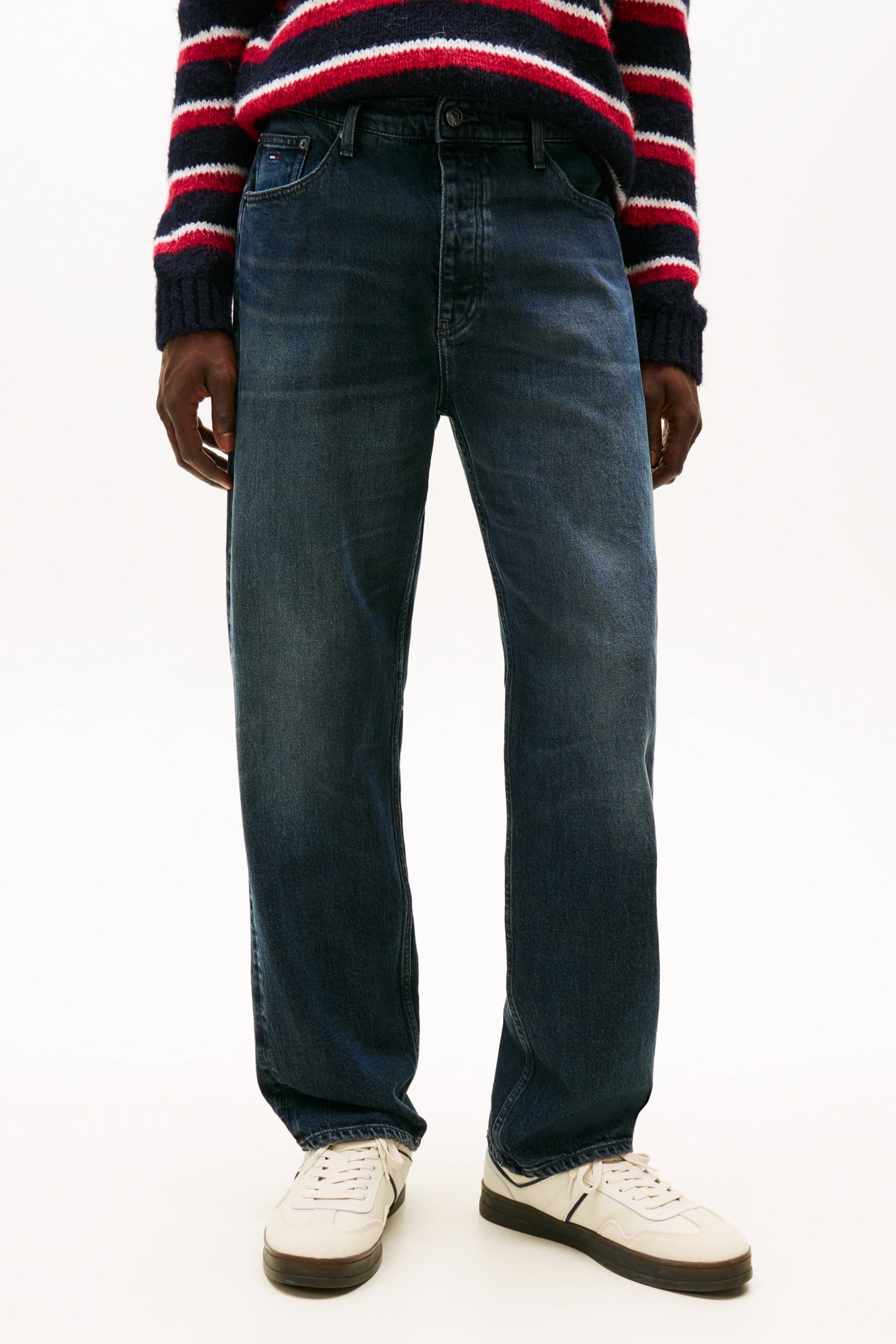 Tommy Hilfiger Sonny Regular Tapered Denim Blue Black Taille: W32L32 | Jeans relaxed fit Outlet | Homme | Bleu