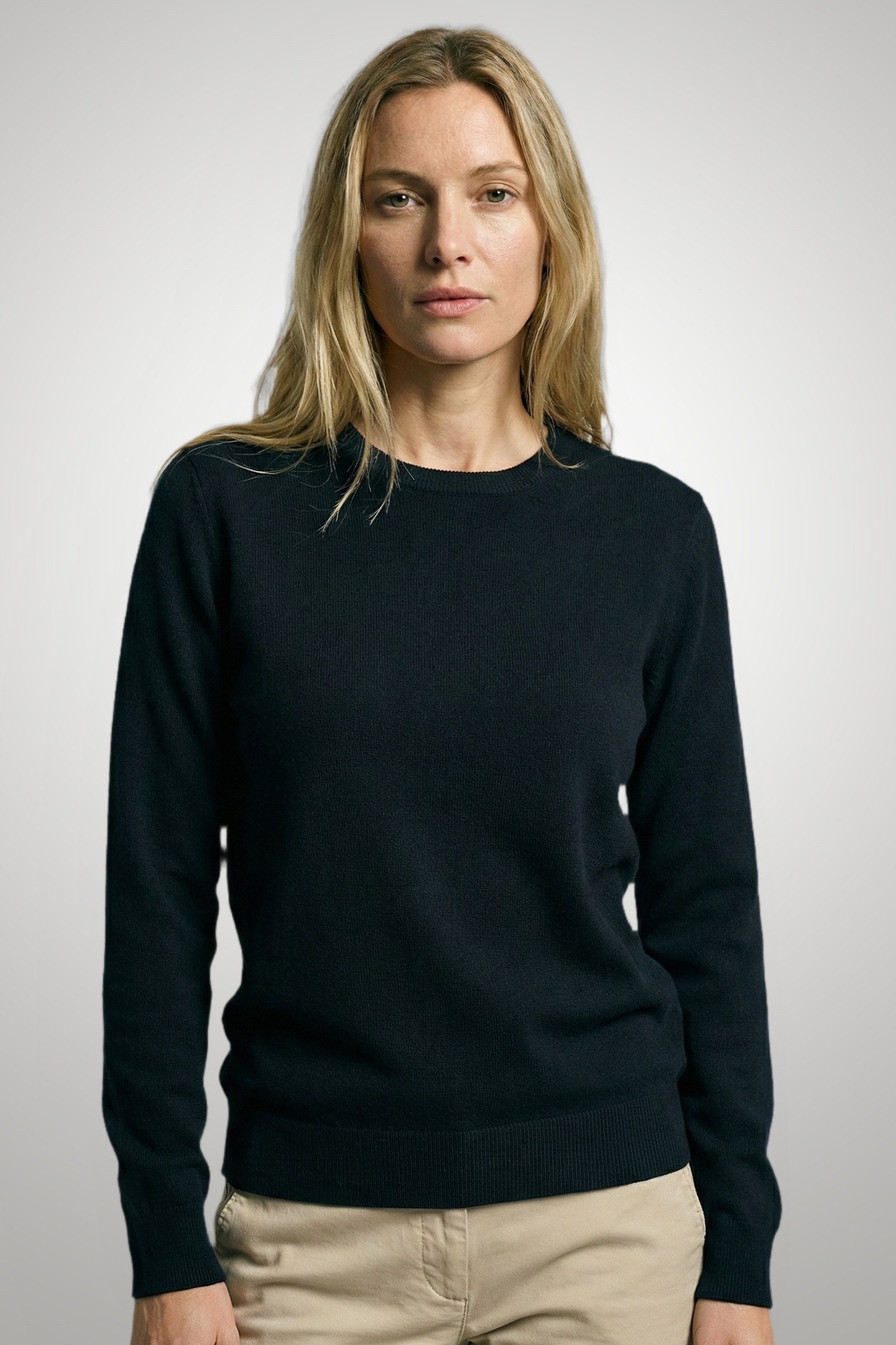 McGregor C-neck Sweater Navy Talla: M | Sudaderas con Capucha Outlet | Mujer | Azul