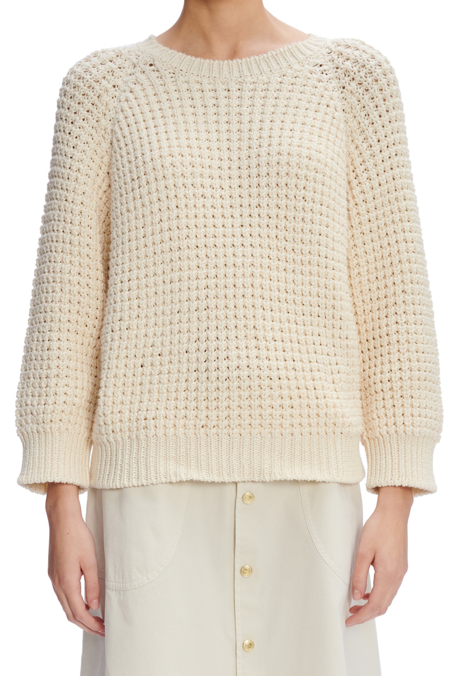 A.P.C. Sweater Selma White Maat: XS | Sweaters Outlet | Dames | Wit