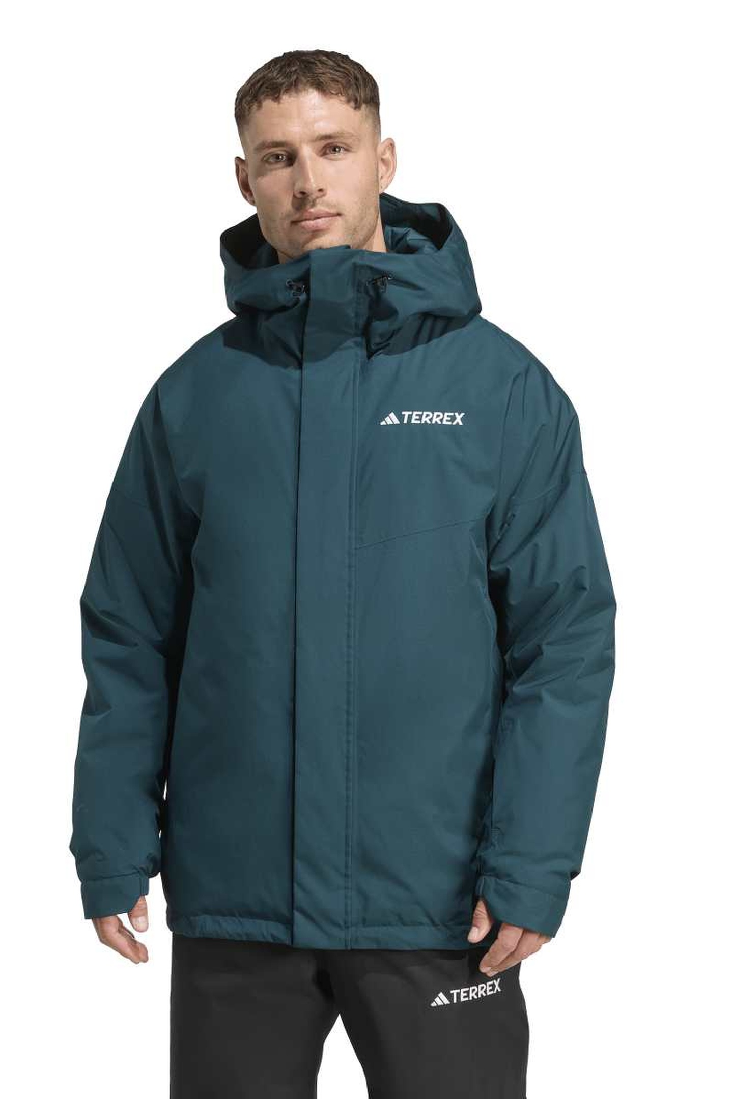 Adidas Unisex Mt 2l Insulated Jacket Aurora Ivy Maat: XL | Winterjassen Outlet | Unisex | Groen