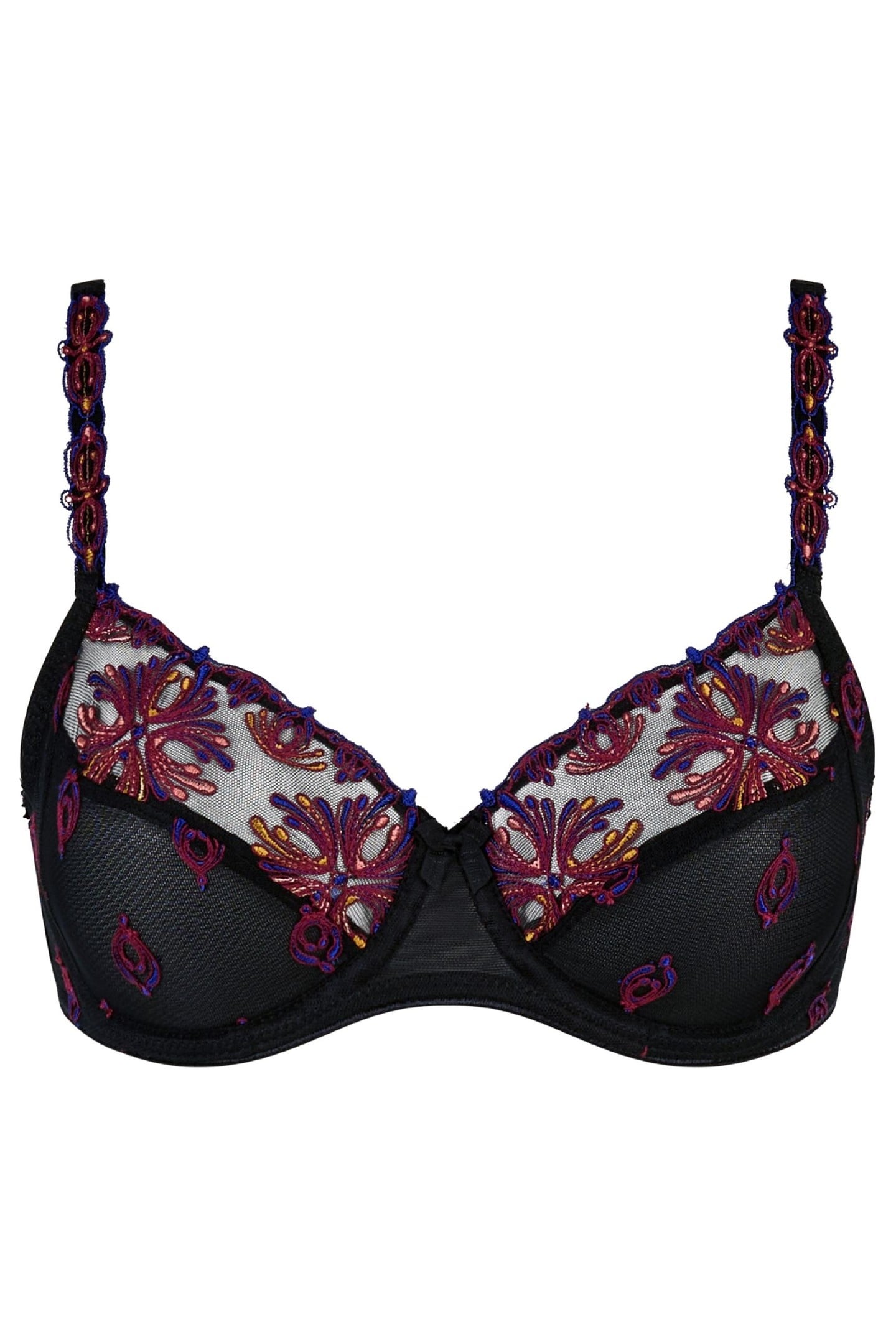 Chantelle Co Bra Underw. Very Covering Black Jewels Größe: D75 | BHs Outlet | Damen | Schwarz