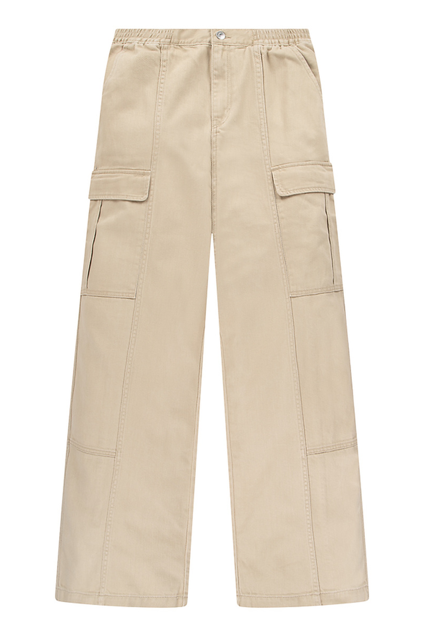 Levi's Girls Twill '94 Baggy Wide Leg Safari Maat: 10Y | Broeken Outlet | kids | Beige