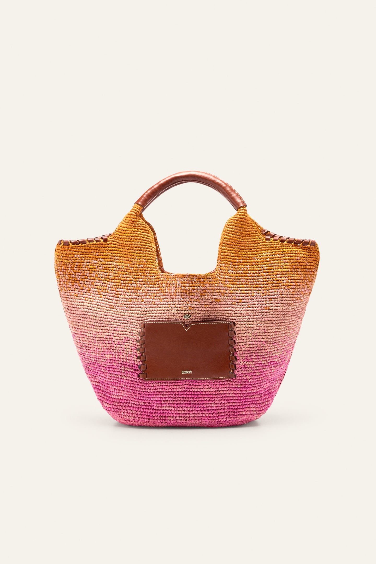 BA&SH Shopping Bag/basket Rose Maat: OS | Handtassen Outlet | Dames | Roze