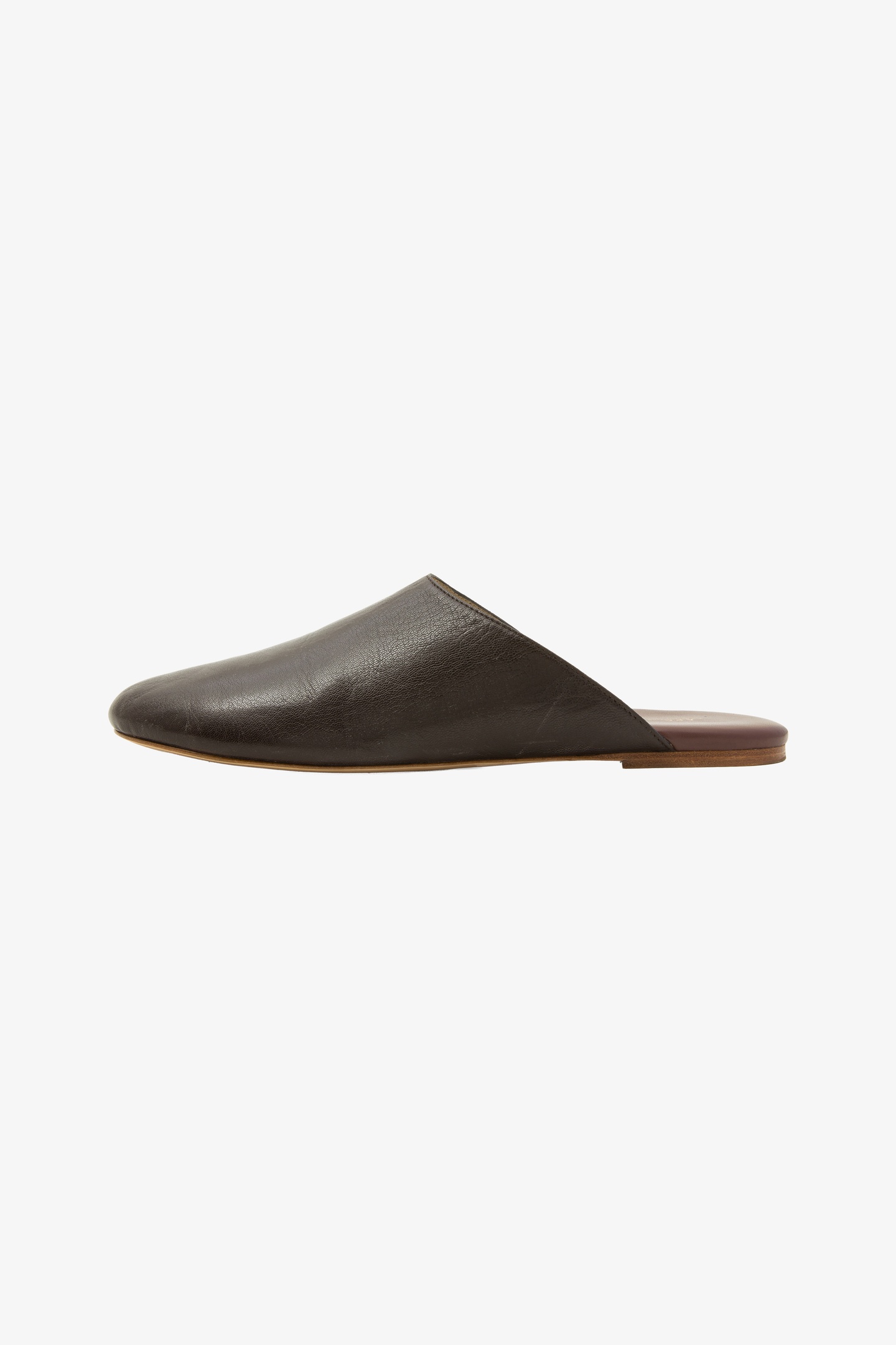 A.P.C. Unisex The Mules Dark Brown Maat: 42 | Muiltjes Outlet | Unisex | Bruin