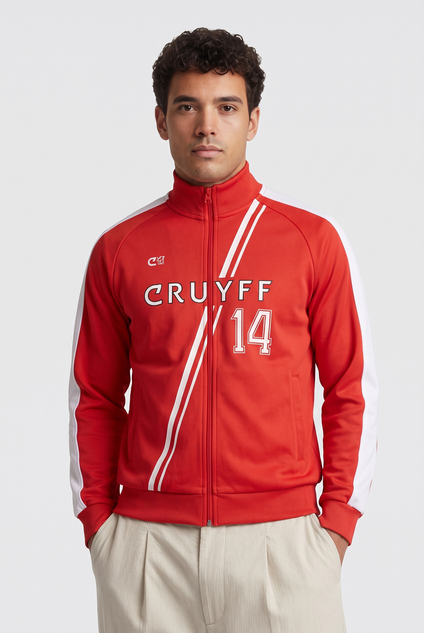 CRUYFF  Washington Diplomats Red Maat: XXL | Hoodies Outlet | Heren | Rood