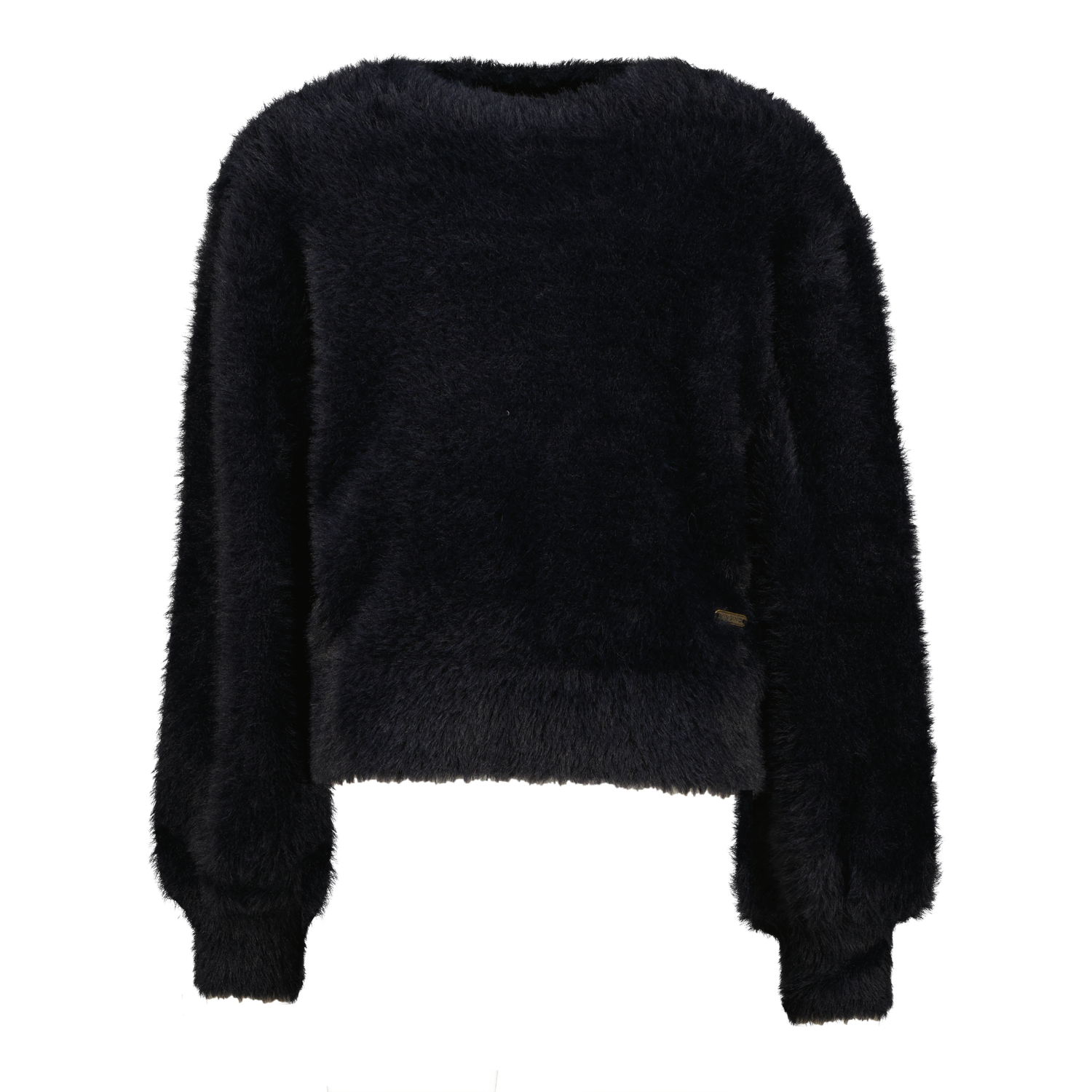 Vingino Girls Monica Pullover Deep Black Size: 4 | Sweaters & Cardigans Outlet | kids | Zwart