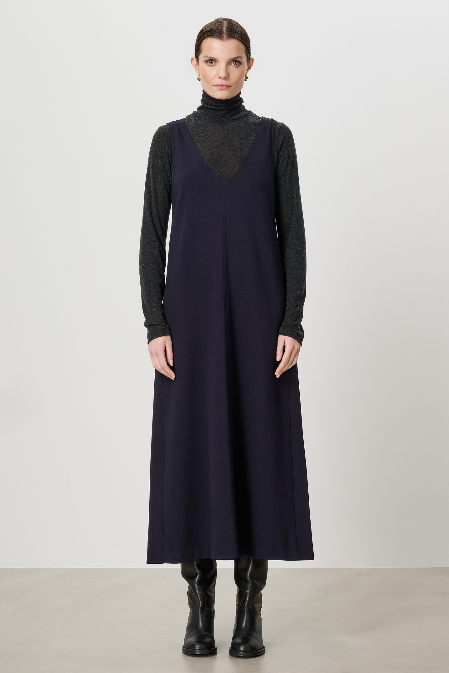 TRVL DRSS Chevy Dress Ink Blue Taille: XS | Robes longues Outlet | Femme | Bleu