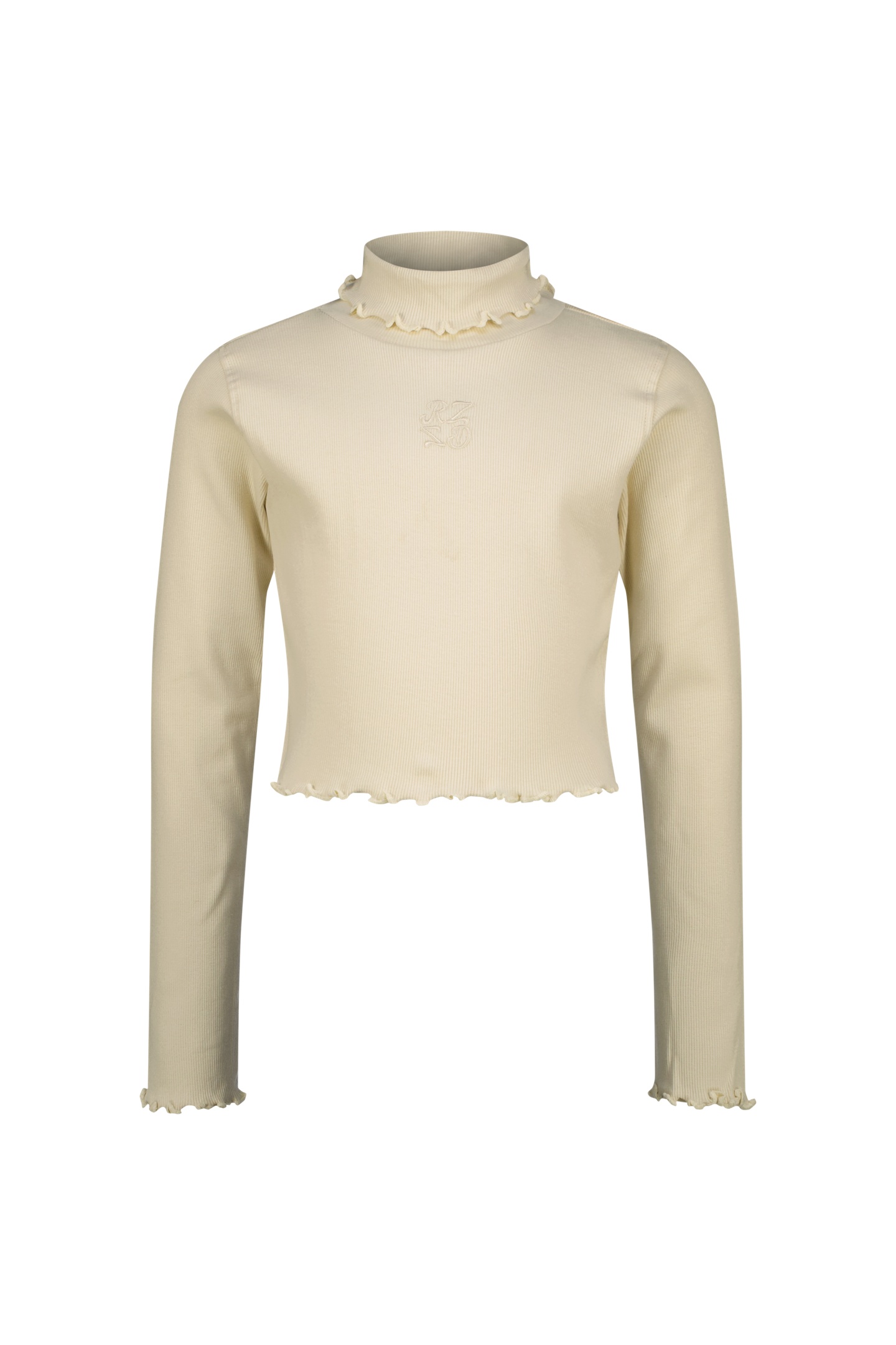 RAIZZED Girls Tatum T-shirt Almond Milk Melange Size: 14Y | Sweaters & Cardigans Outlet | kids | Ecru