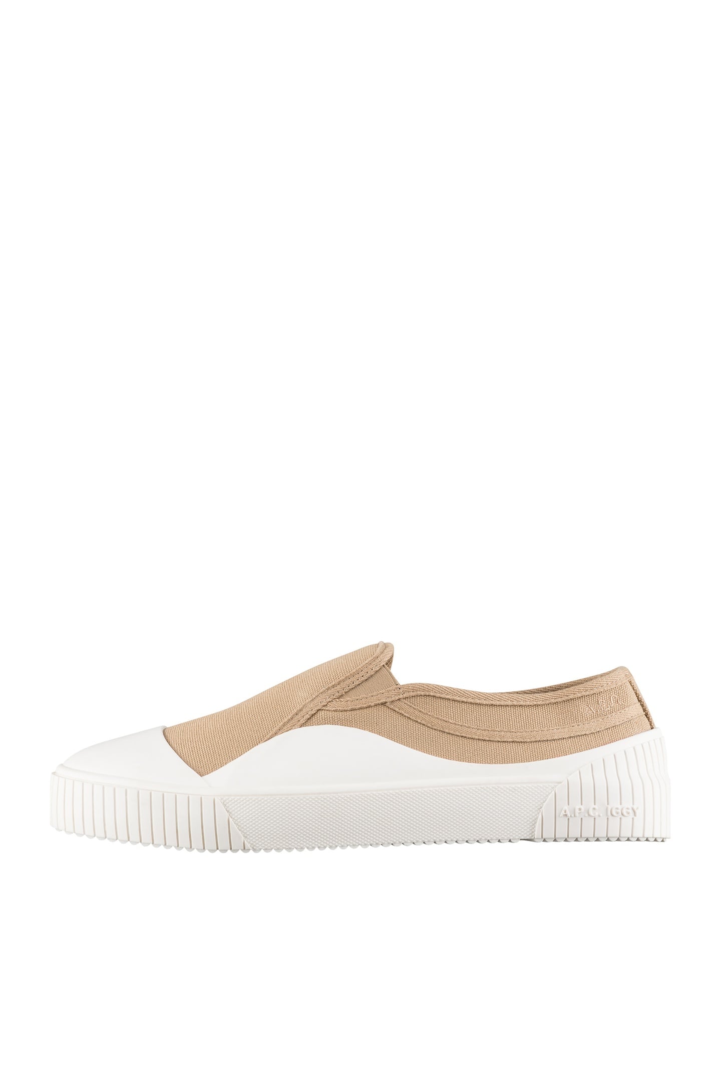 A.P.C. Unisex Slip On Iggy Camel Maat: 38 | Sneakers Outlet | Unisex | Beige