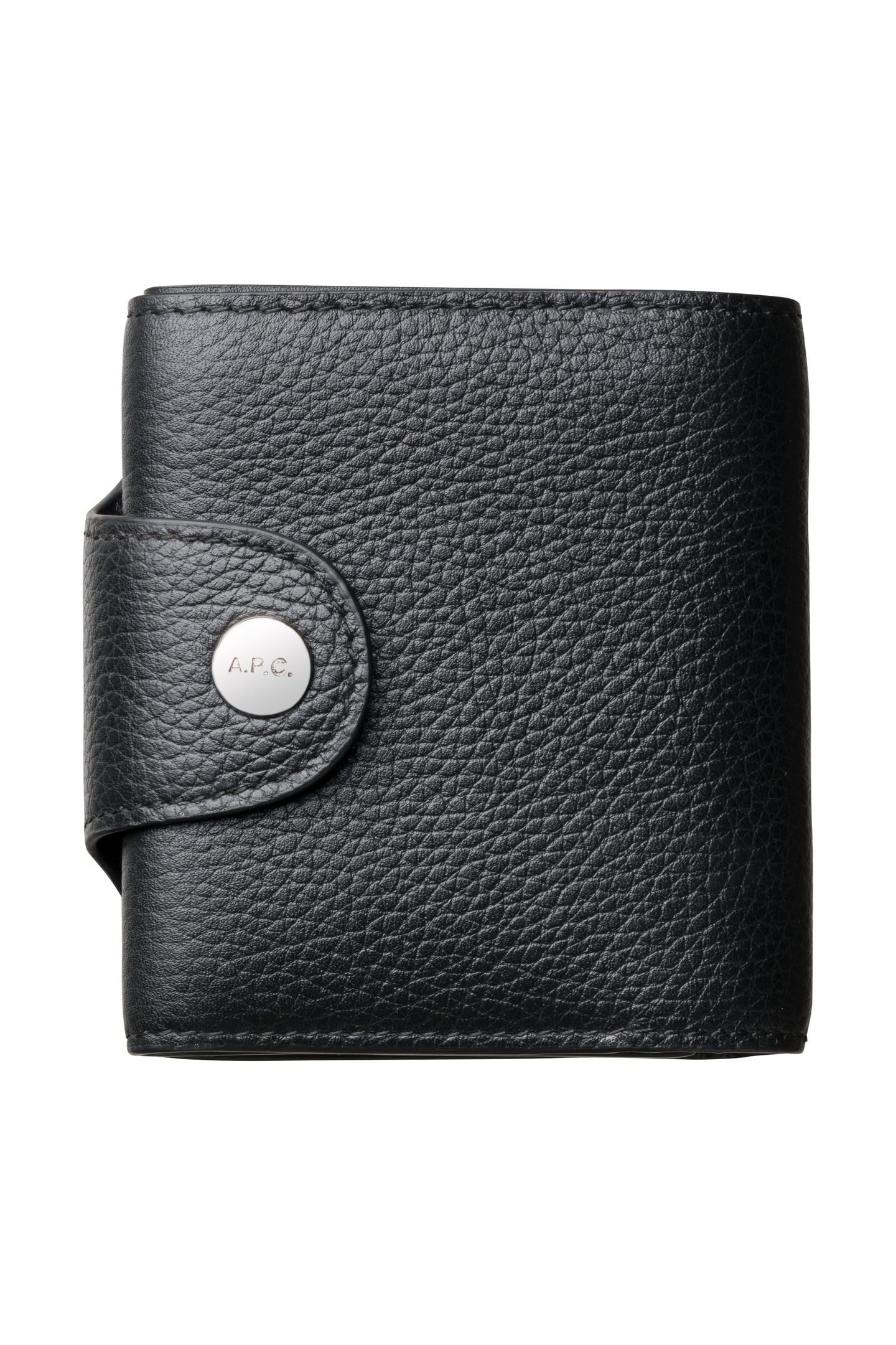 A.P.C. Unisex Trifold Charles Black Maat: OS | Portemonnees Outlet | Unisex | Zwart