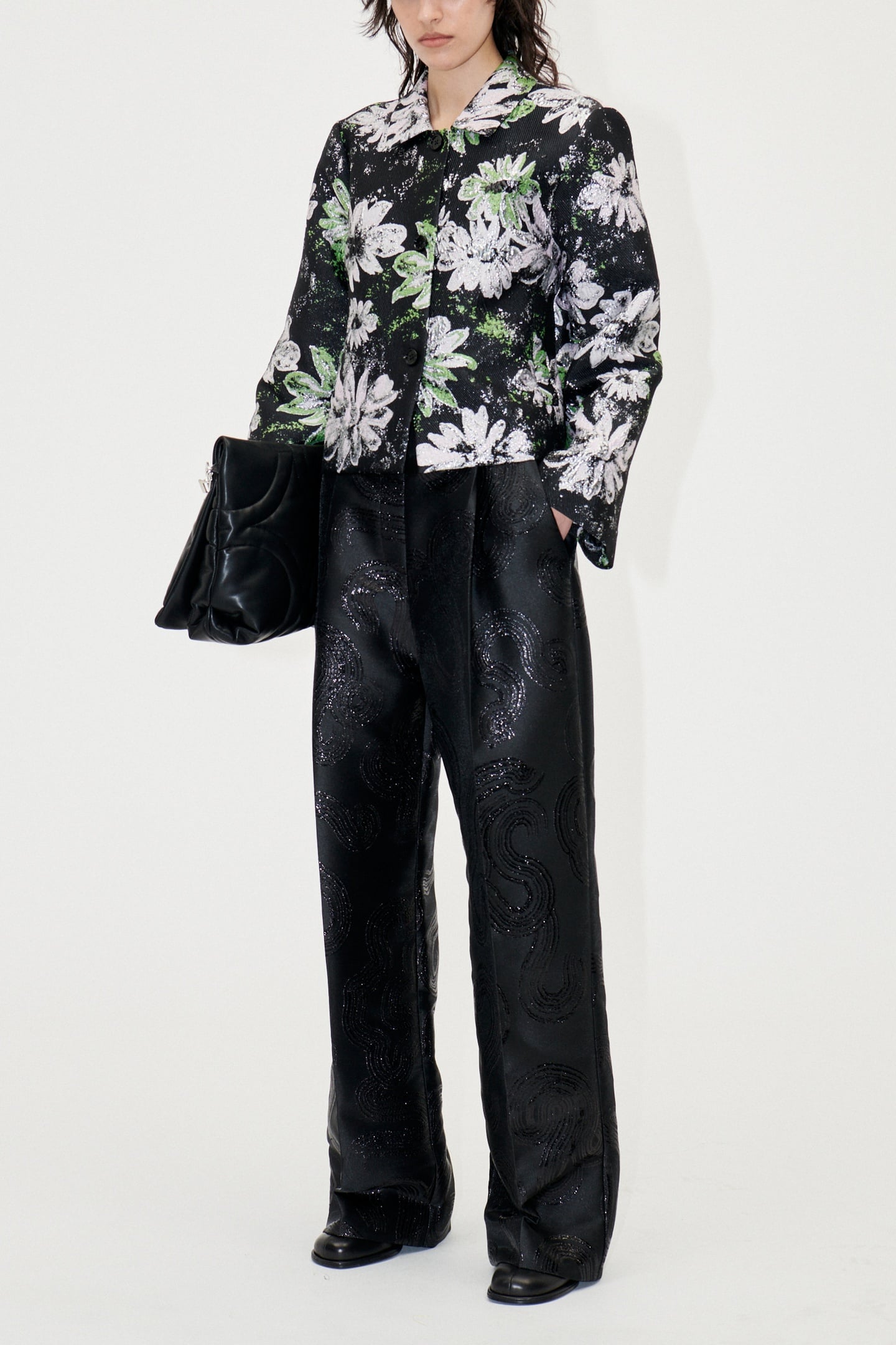 Stine Goya Ciara Pants Long Swirl Größe: XXS | Stoffhosen Outlet | Damen
