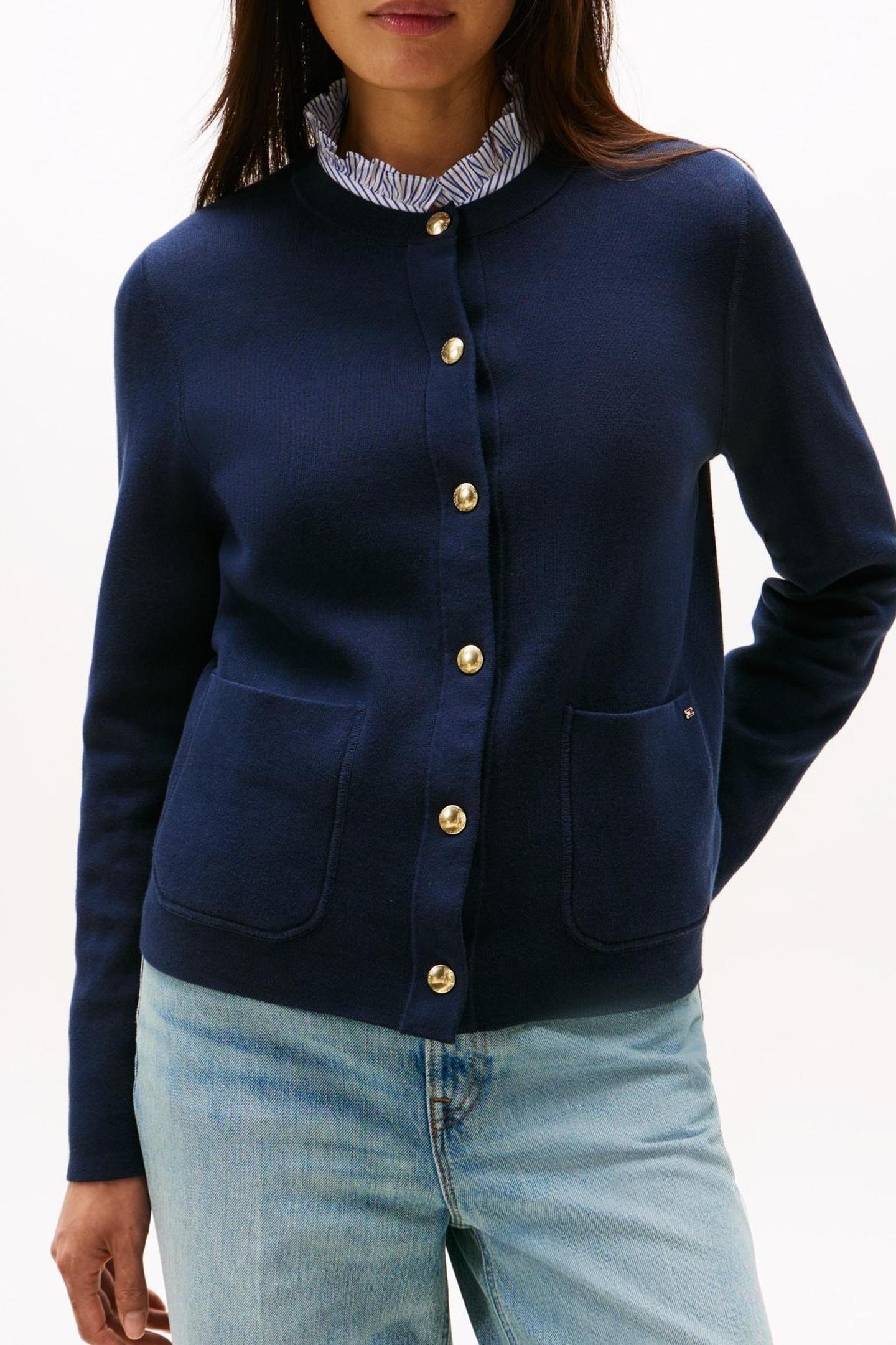 Tommy Hilfiger Co Jersey Reversible Br Navy/dark Night Navy Taglia: S | Maglioni a maglia Outlet | Donna | Nero