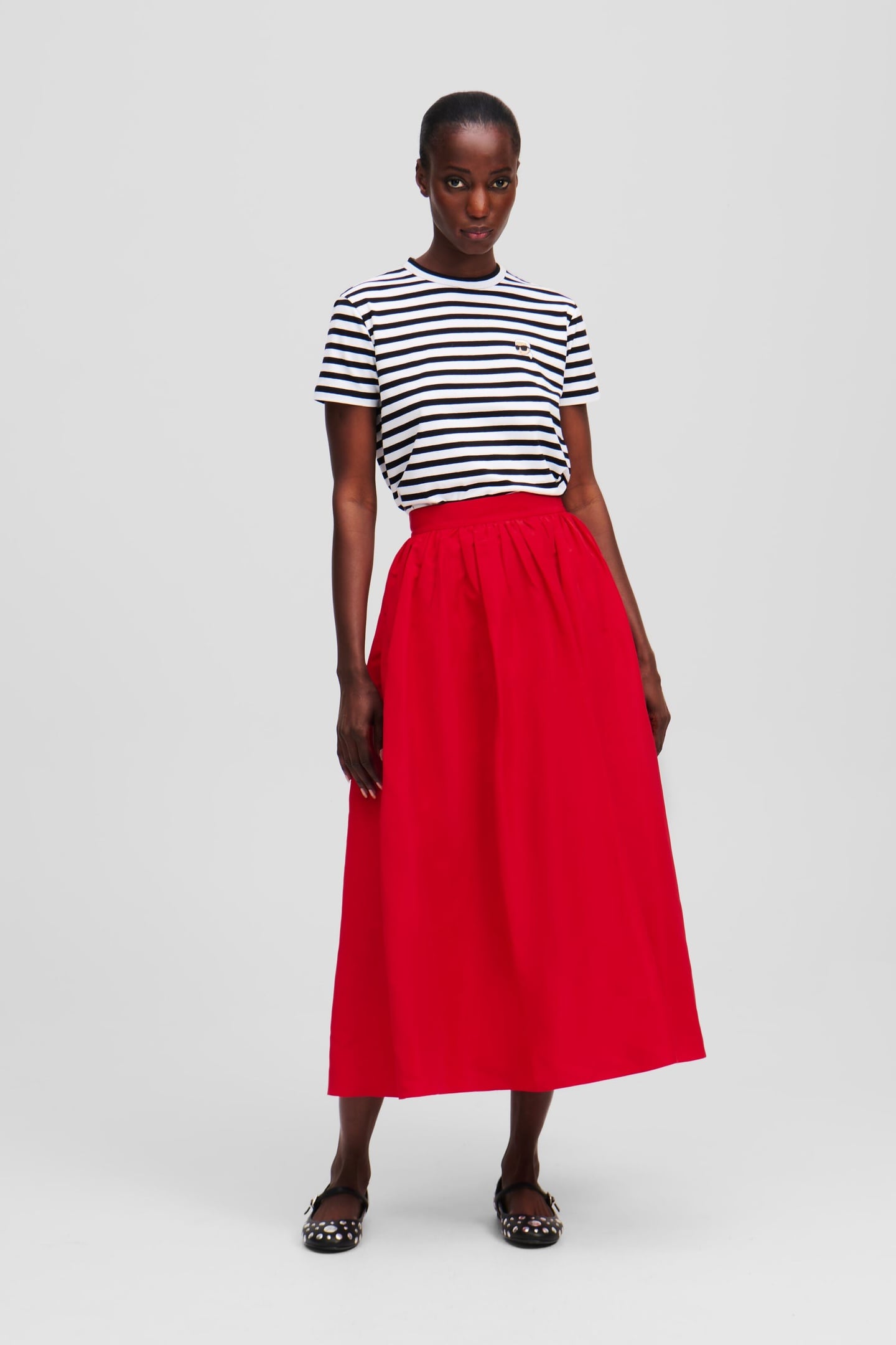 Karl Lagerfeld Voluminous Skirt Racing Red Taglia: 38 | Minigonne Outlet | Donna | Rosso