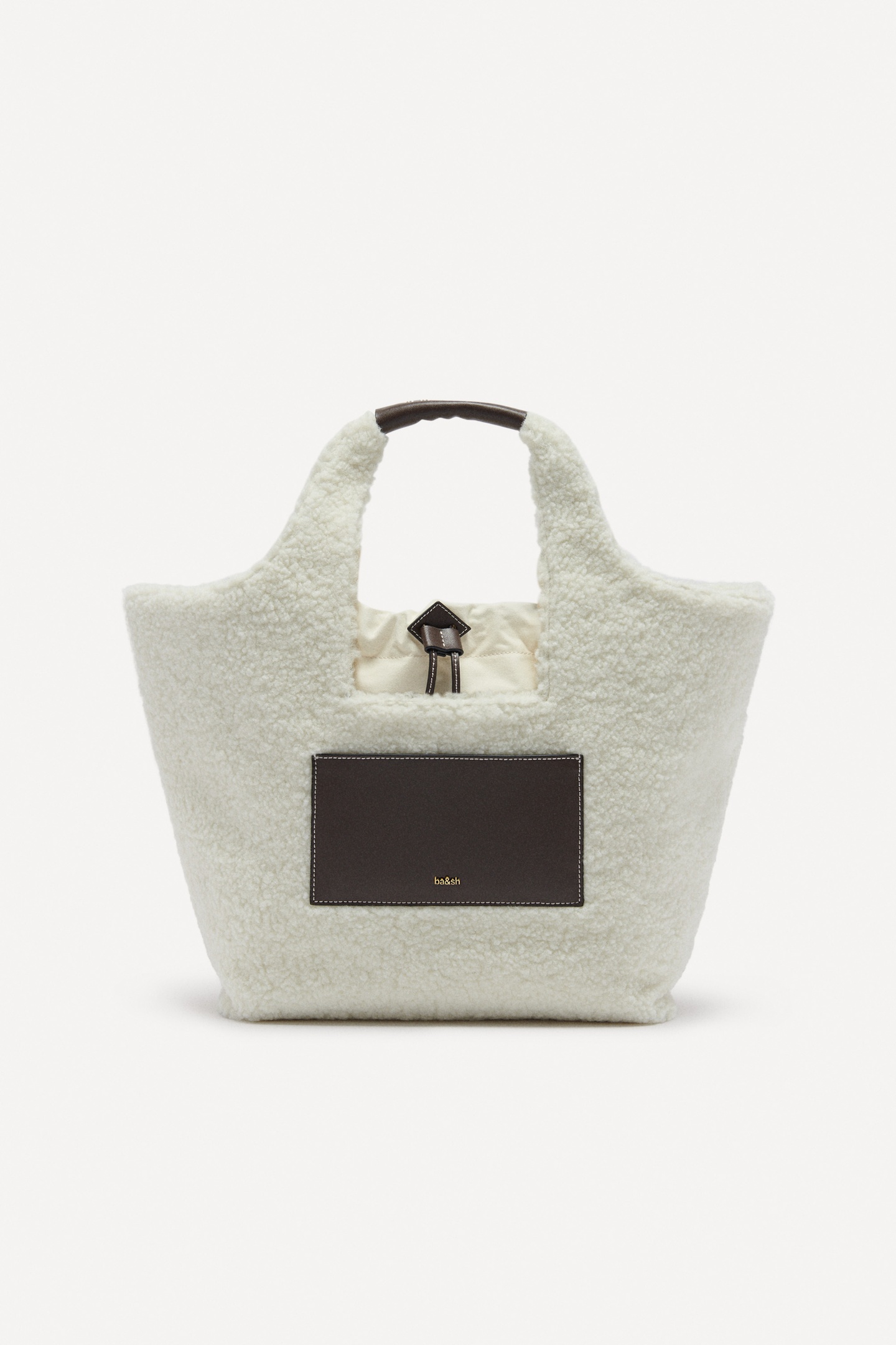BA&SH Shopping Bag/basket Choco Maat: OS | Handtassen Outlet | Dames | Wit