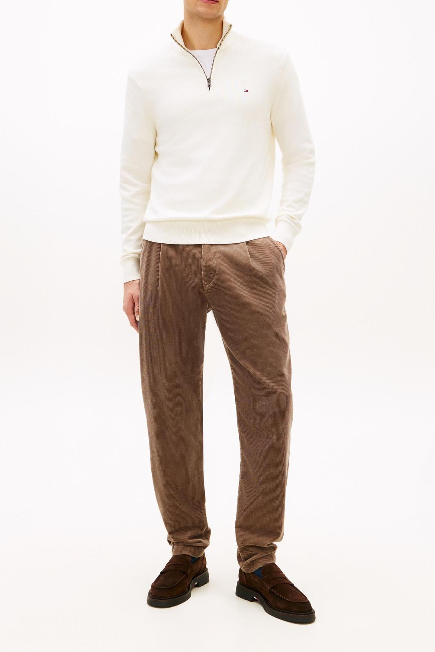 Tommy Hilfiger Harlem 1plt Corduroy Coastal Taupe Cord Größe: W36L34 | Maßgeschneiderte Hosen Outlet | Herren | Schwarz