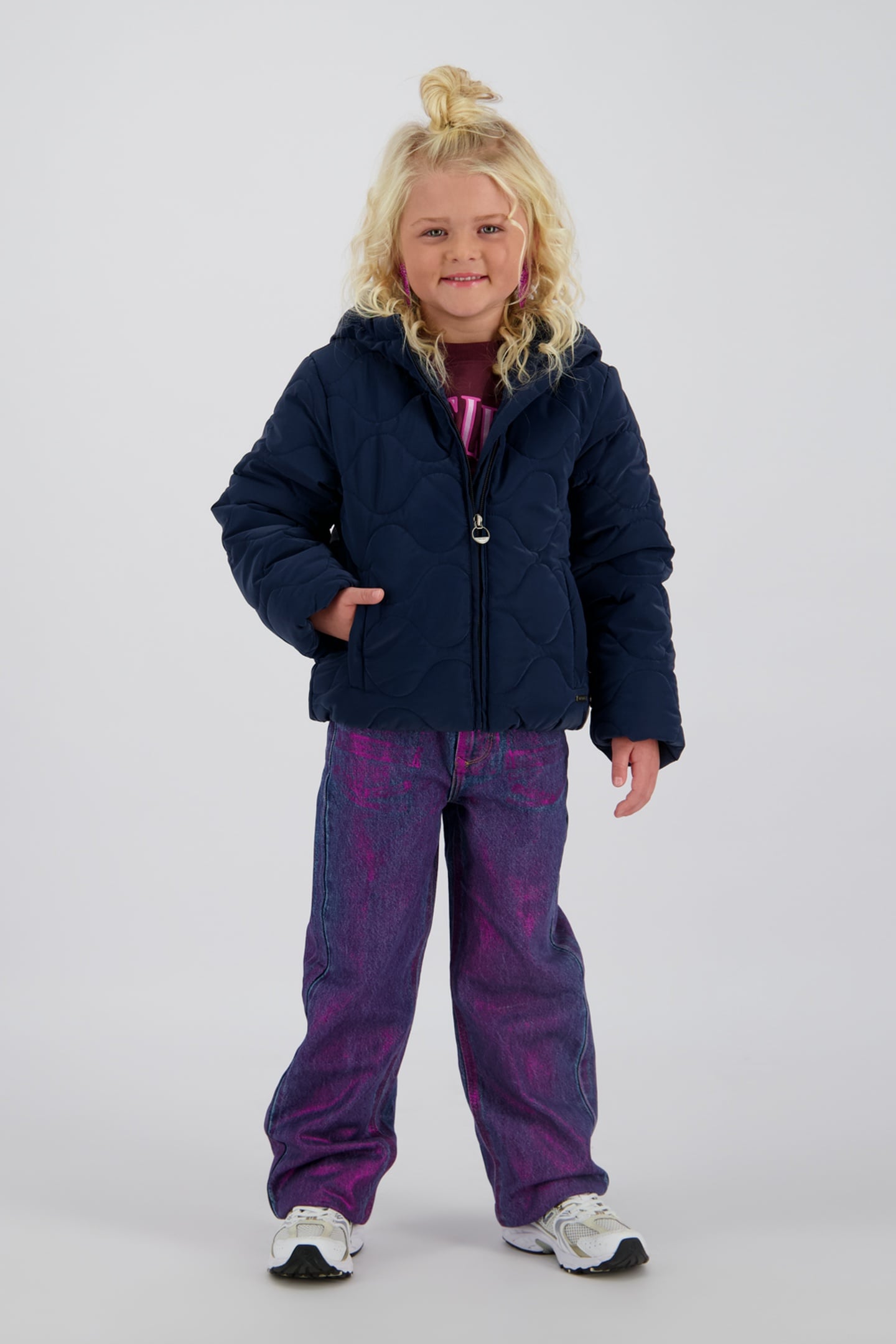 Vingino Girls Tanije Jacket Outdoor Dark Blue Taglia: 6 | Abbigliamento Sportivo Outlet | kids | Blu